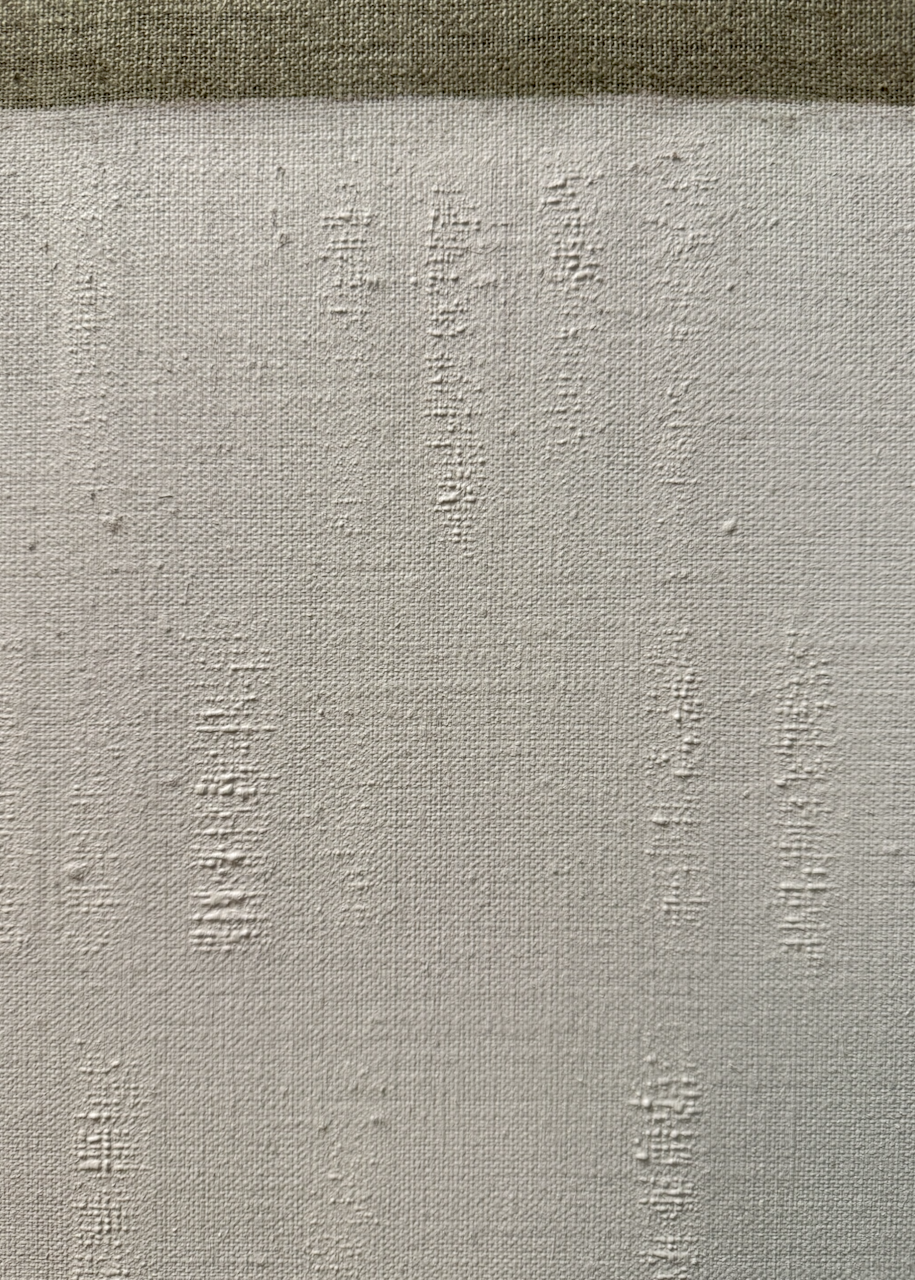 020626, 2026, 40 x 40 cm, oil on unprimed linen