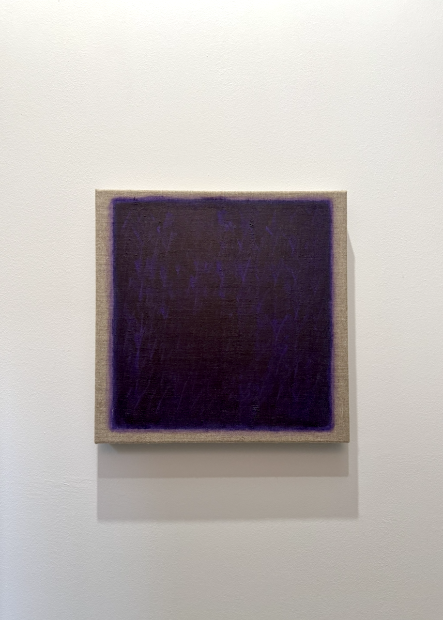 010626, 2026, 40 x 40 cm, oil on unprimed linen