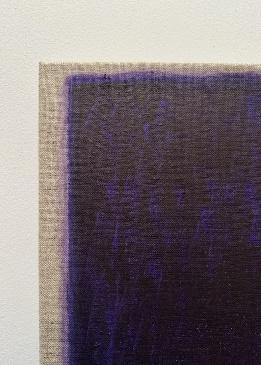 010626, 2026, 40 x 40 cm, oil on unprimed linen