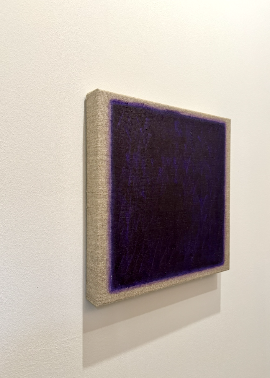 010626, 2026, 40 x 40 cm, oil on unprimed linen