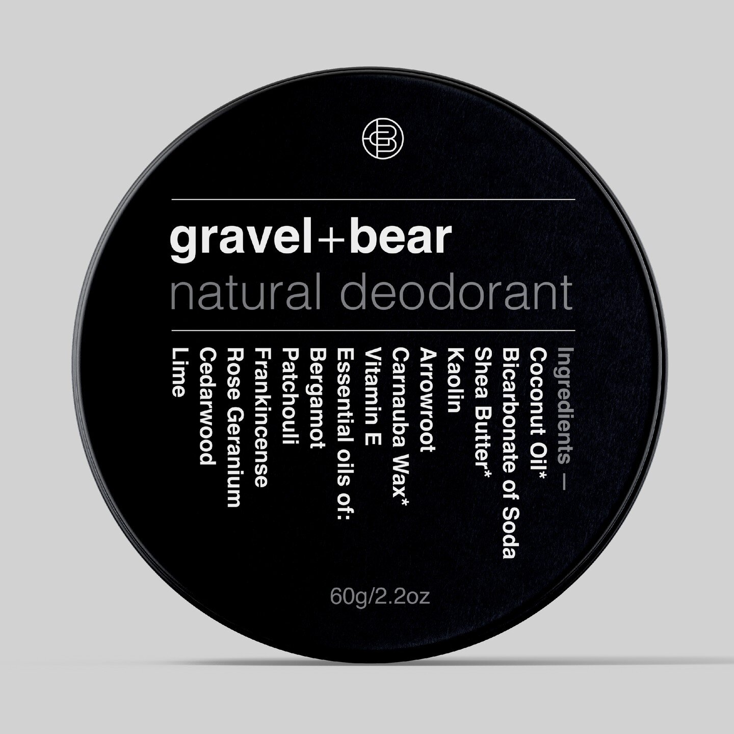 From the design graveyard &ndash; Visual identity concept for Gravel+Bear, a no bullshit natural deodorant created for athletes, adventurers and explorers... Make it happen @kurt_jpg 
.
.
.
.
#sculptdesignco #branding #brand #brands #brandidentity #l