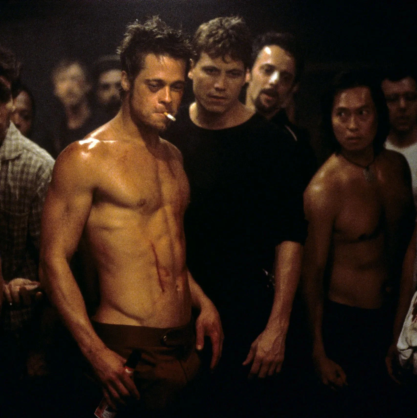 "In real life, fight-clubs popped-up everywhere – completely illegal and utterly idiotic. Very representative of our great-nation. Let’s take it literal and knock-out our goddamn dendrites. For crying out loud, I just wish Hamilton wasn’t killed in a