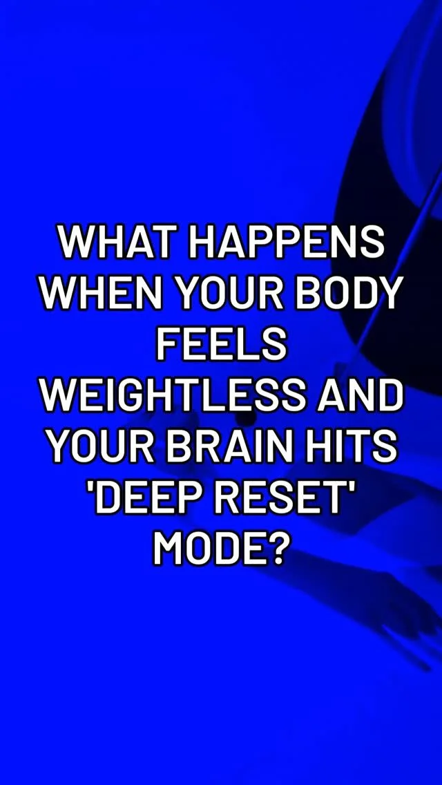 NOT all egos can die on the first float session 🤣 but the pods do a good job of putting everything into perspective.
I've had someone float before that was so wound up by the world around them, the constant bombardment of the media impacting their