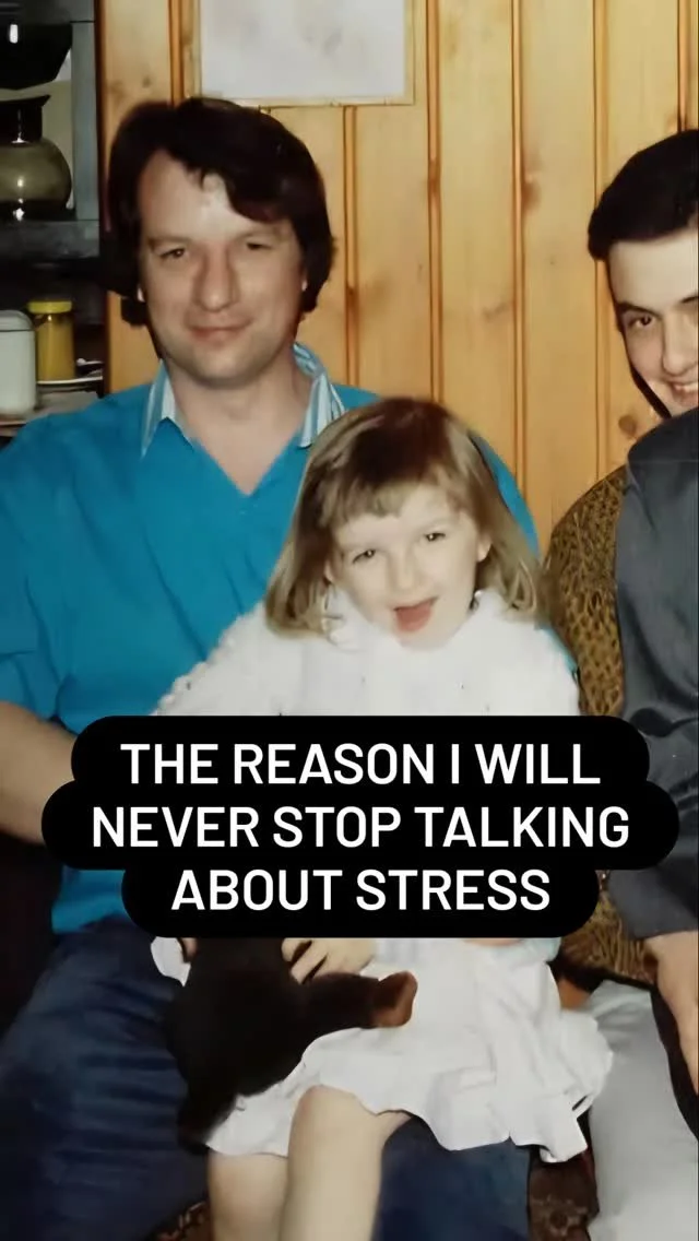 Stress is a KILLER and its not taken seriously enough. I will never stop talking about the following:
Listening to your body
Being aware of stress related symptoms
Sleeping well
Breathing functionally
Eating nutritionally
Keeping active
Meditation