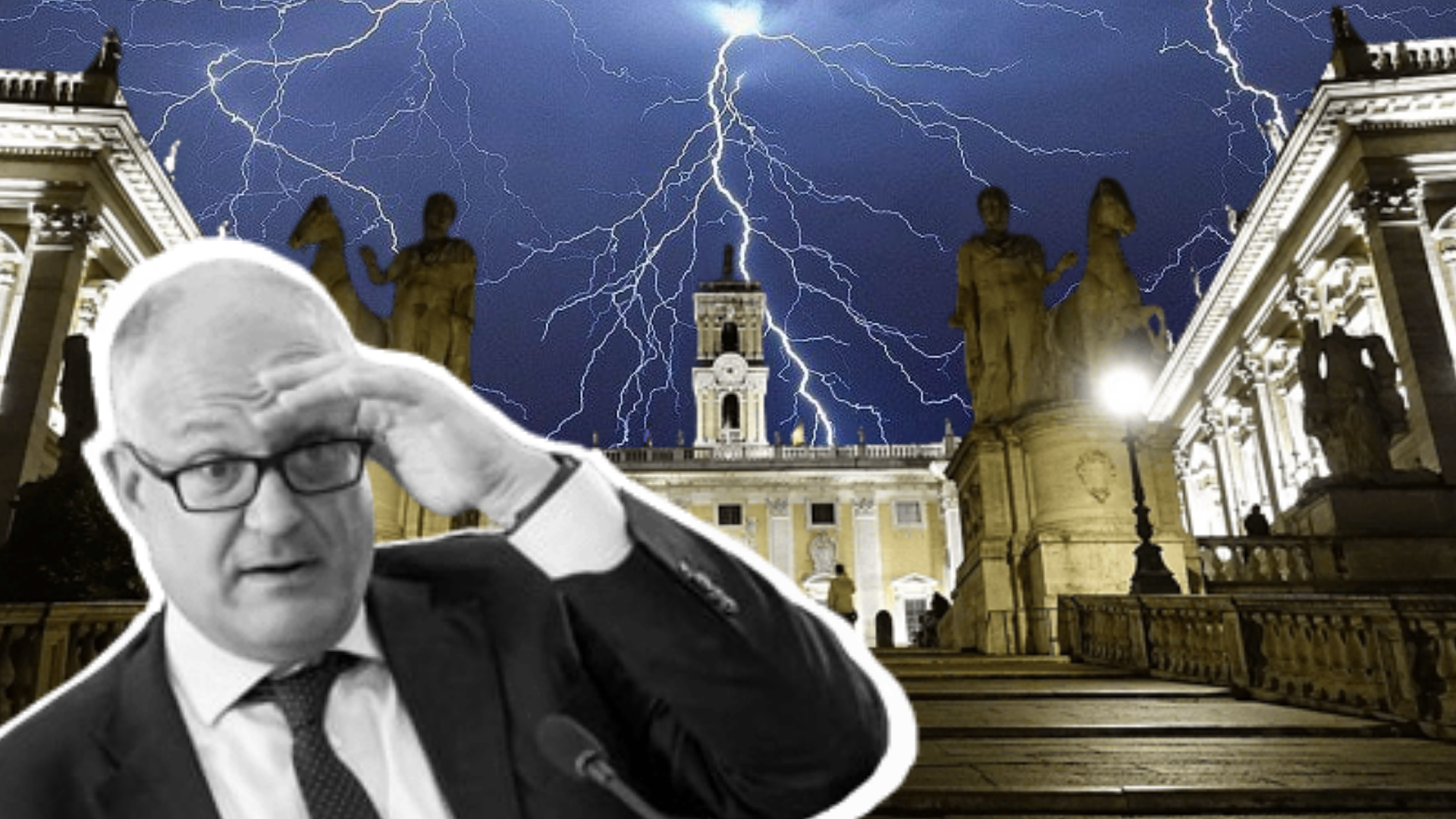 G come GROSSO GUAIO (IN CAMPIDOGLIO)