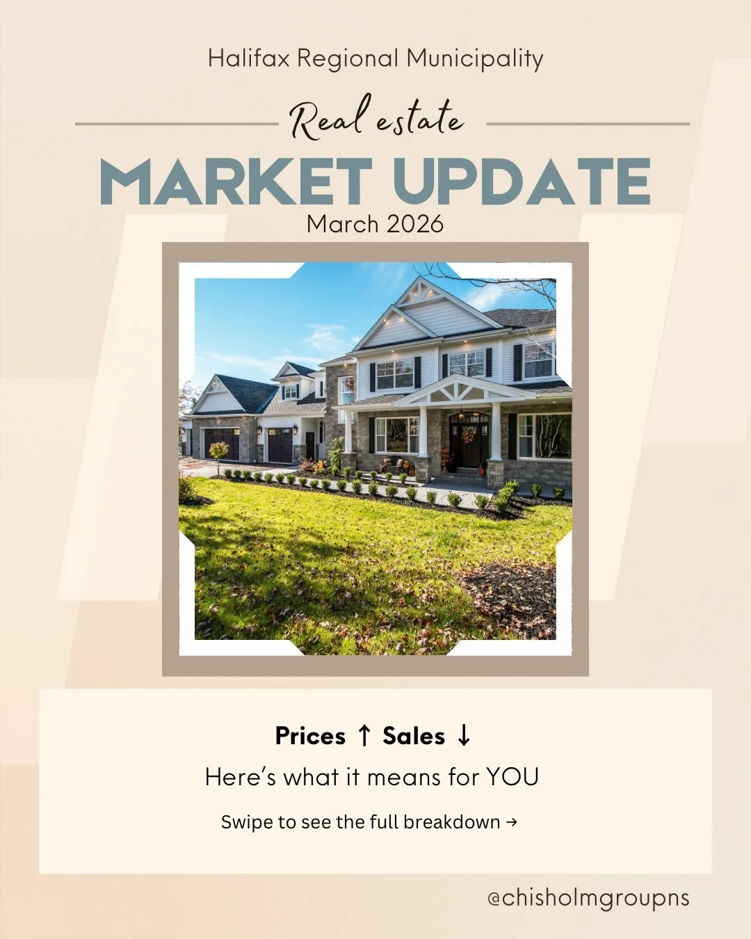 The HRM numbers for March are in, and here&rsquo;s what they&rsquo;re telling us.

Not a seller&rsquo;s market. Not a buyer&rsquo;s free-for-all either. Prices are down year over year but ticked up last month. Sales are slower. Inventory is building.
