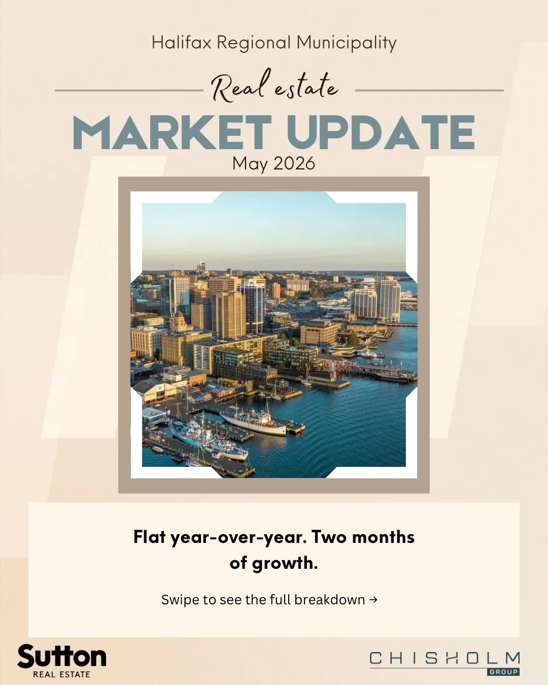 The May numbers are in for Halifax and Dartmouth. Here is what they are telling us.

Prices are flat year-over-year for the first time after months of declines, and up 2.2% from April. Sales jumped nearly 30% from last month. Inventory is up, and buy