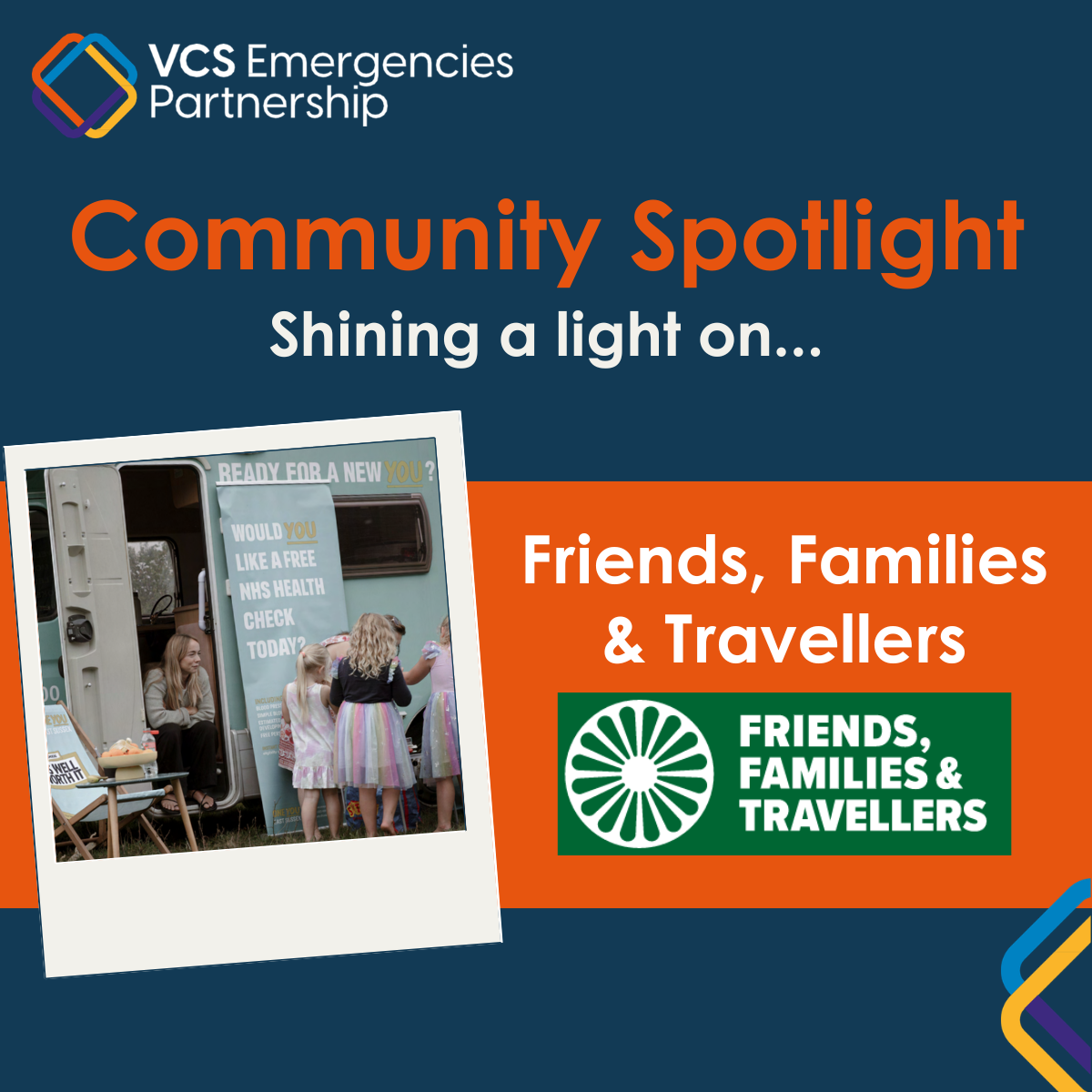 Community Spotlight: Shining a light on Friends, Families and Travellers