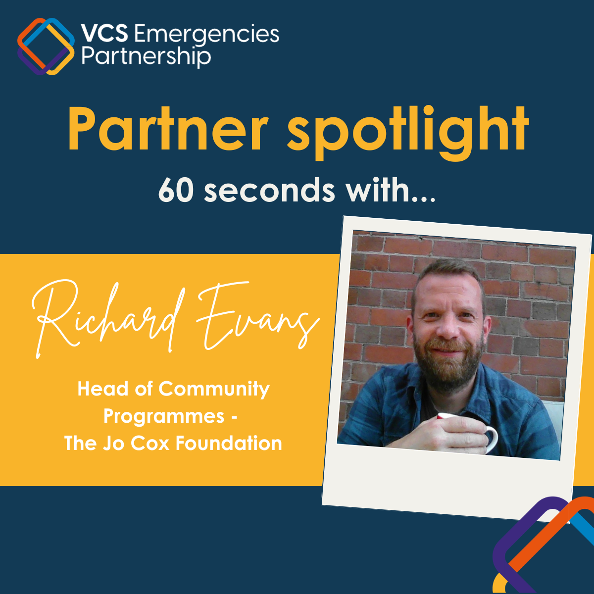 Partner Spotlight: 60 seconds with...Richard Evans
