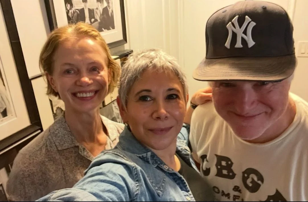 That's a wrap. Completion of principal photography with The Mysterious Woman (Yolanta Valeikaite), writer/producer Gina Jarrin, and writer/producer/director Andy Keir