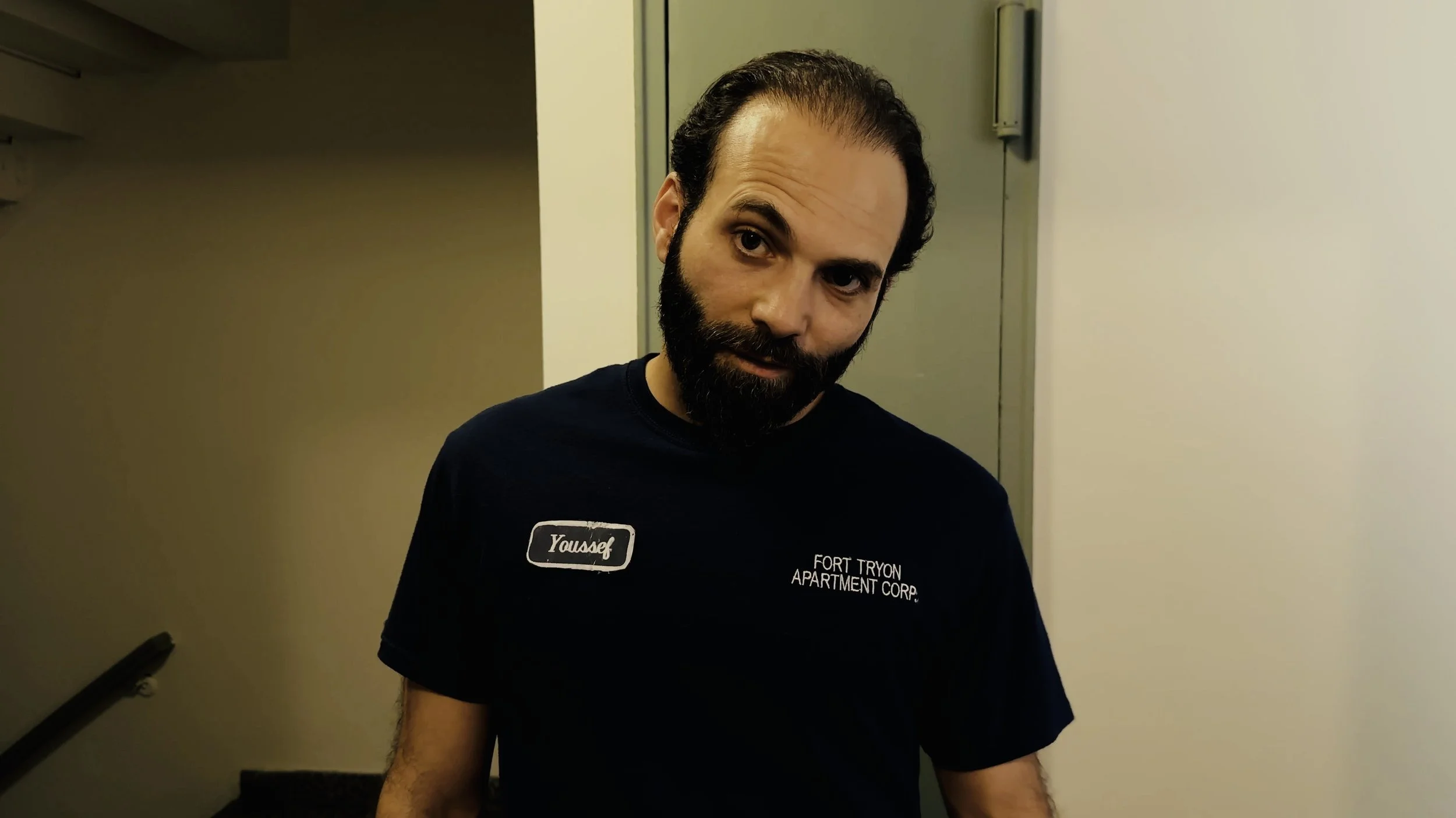 Youssef (Fady Kerko), the building super.