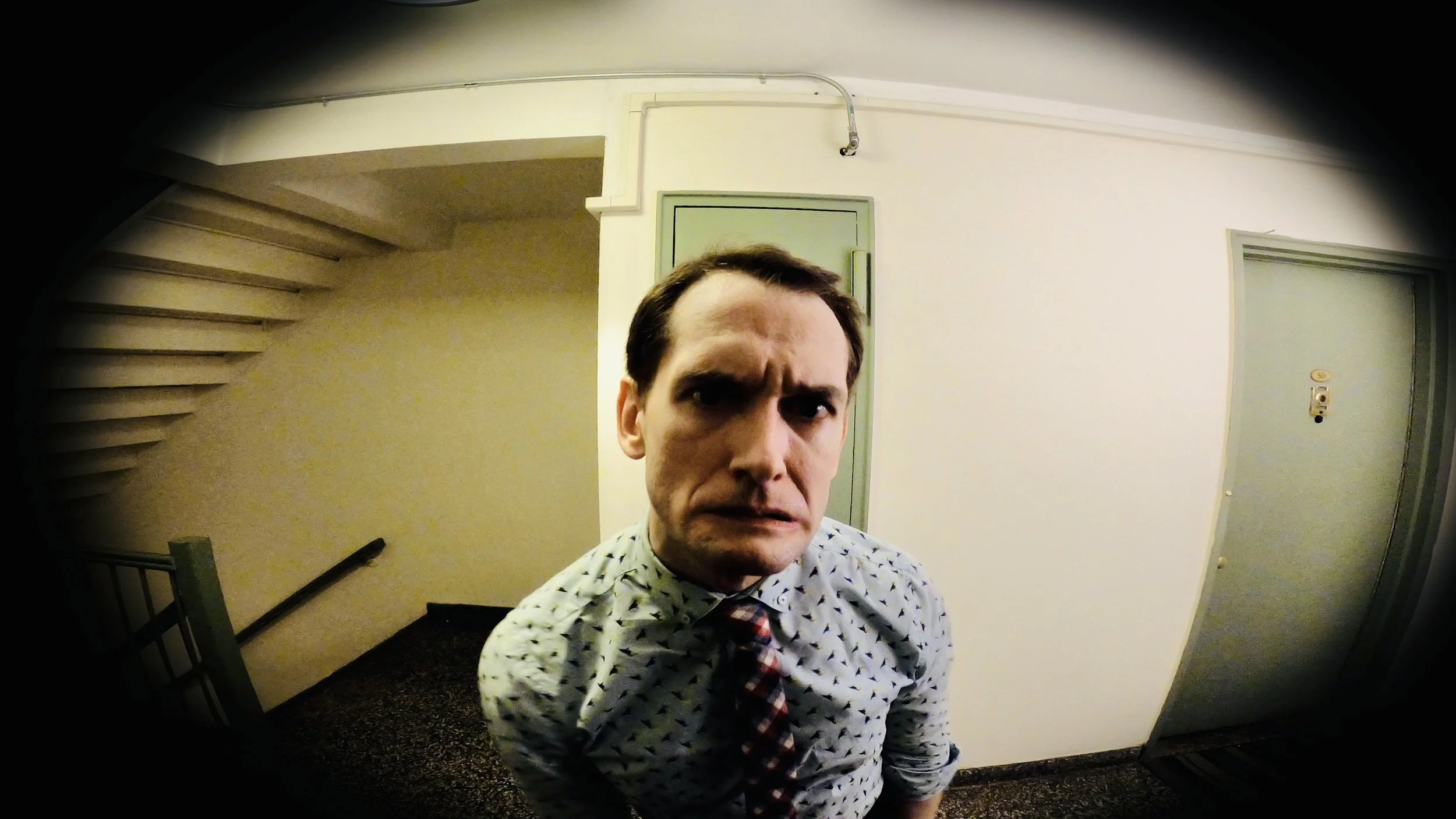 Trevor (Casey Purcell), the friendly neighbor.