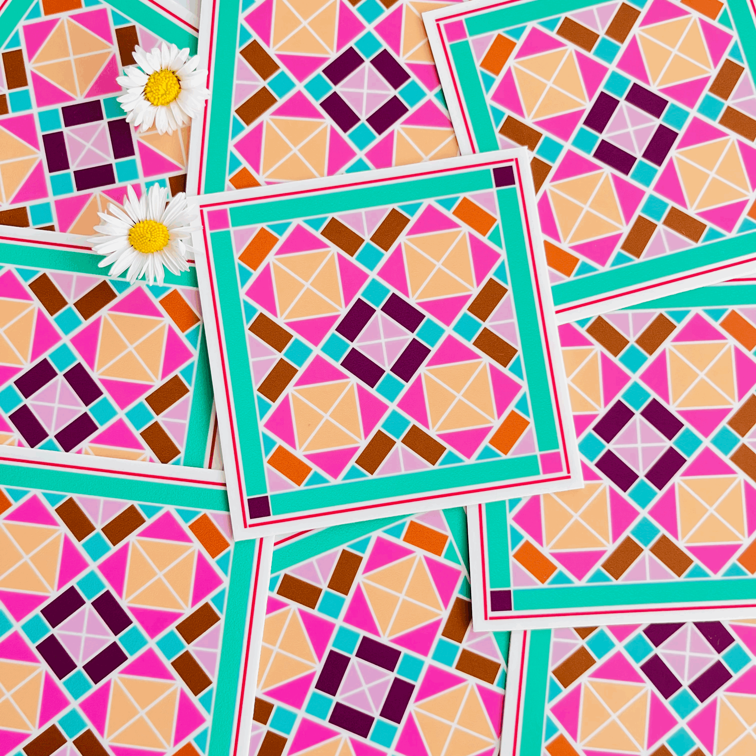 Eedee Quilt Sticker