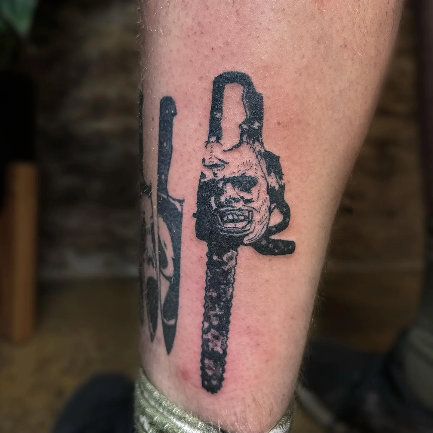 So, remember that scorpion/centipede brain fart a few days back? Well, consider this my redemption post, as I&rsquo;m armed with the right description this time! 😂

Presenting the iconic Leatherface from Texas Chainsaw Massacre brought to life on th