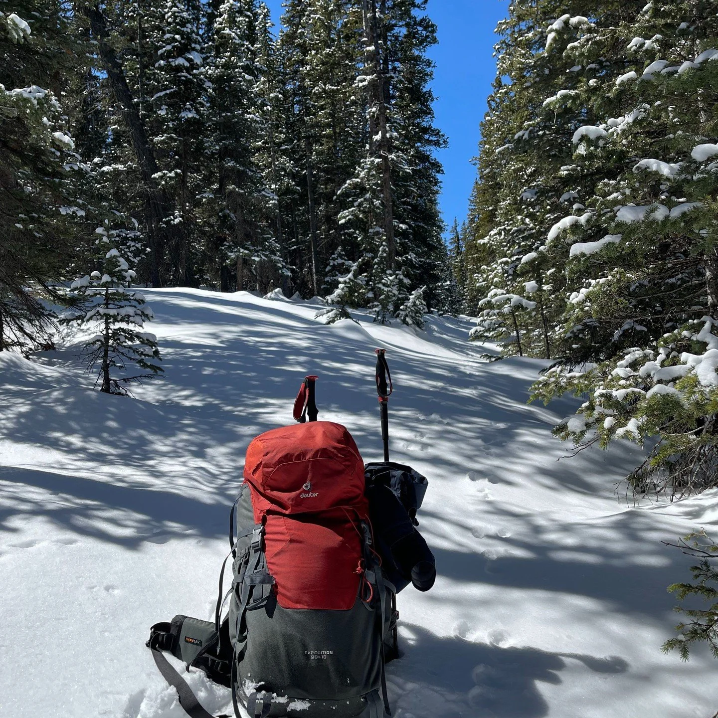 Happy Earth Day from Doug&rsquo;s weekend hike in the Colorado mountains with Jack&rsquo;s pack and poles. Jack would have loved the name Gray Wolf Mountain! Hope everyone finds the time to get out into nature soon #jackmurphyfoundation