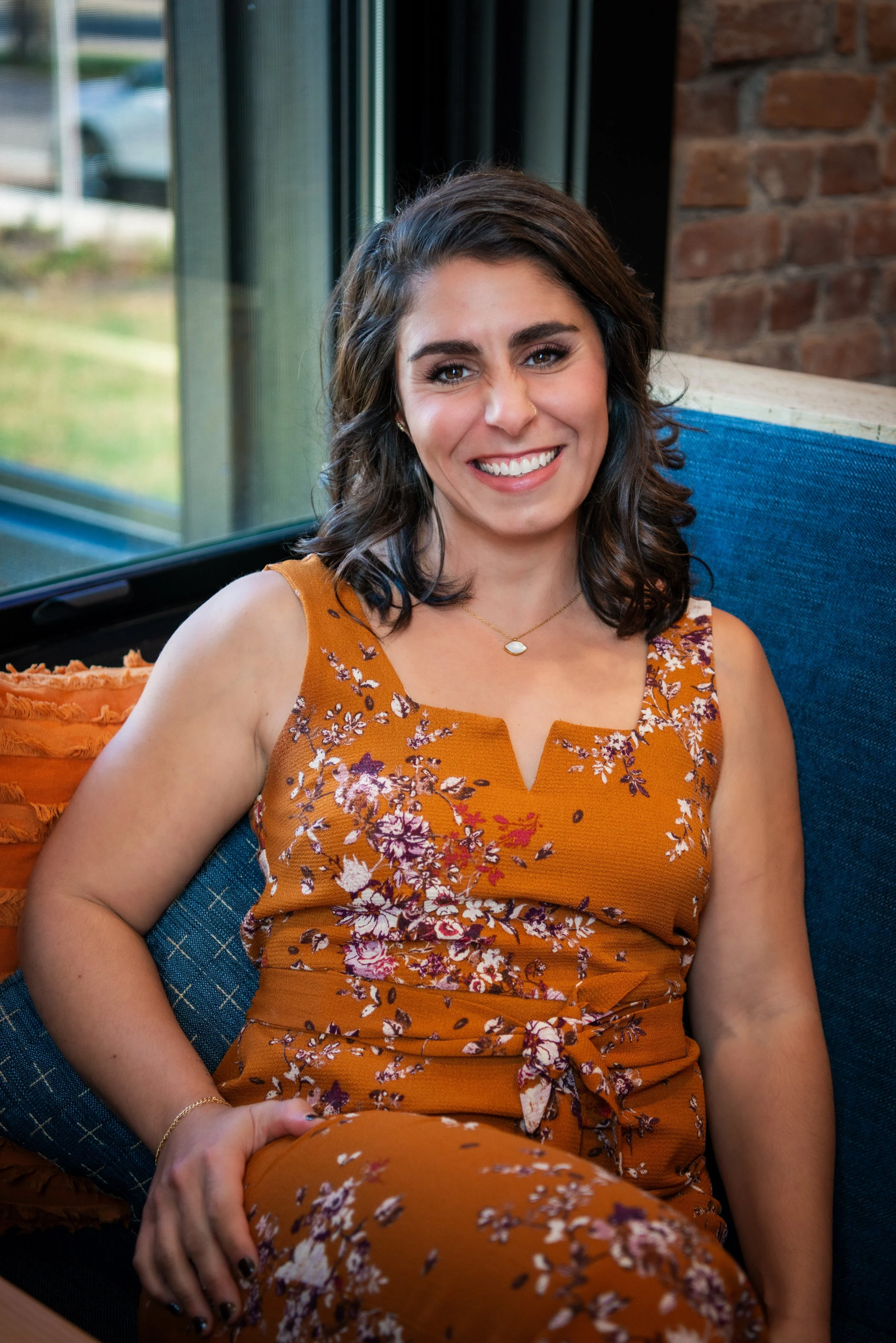 Photo of one of Doula Kelli Blinn's backup doulas Fadia