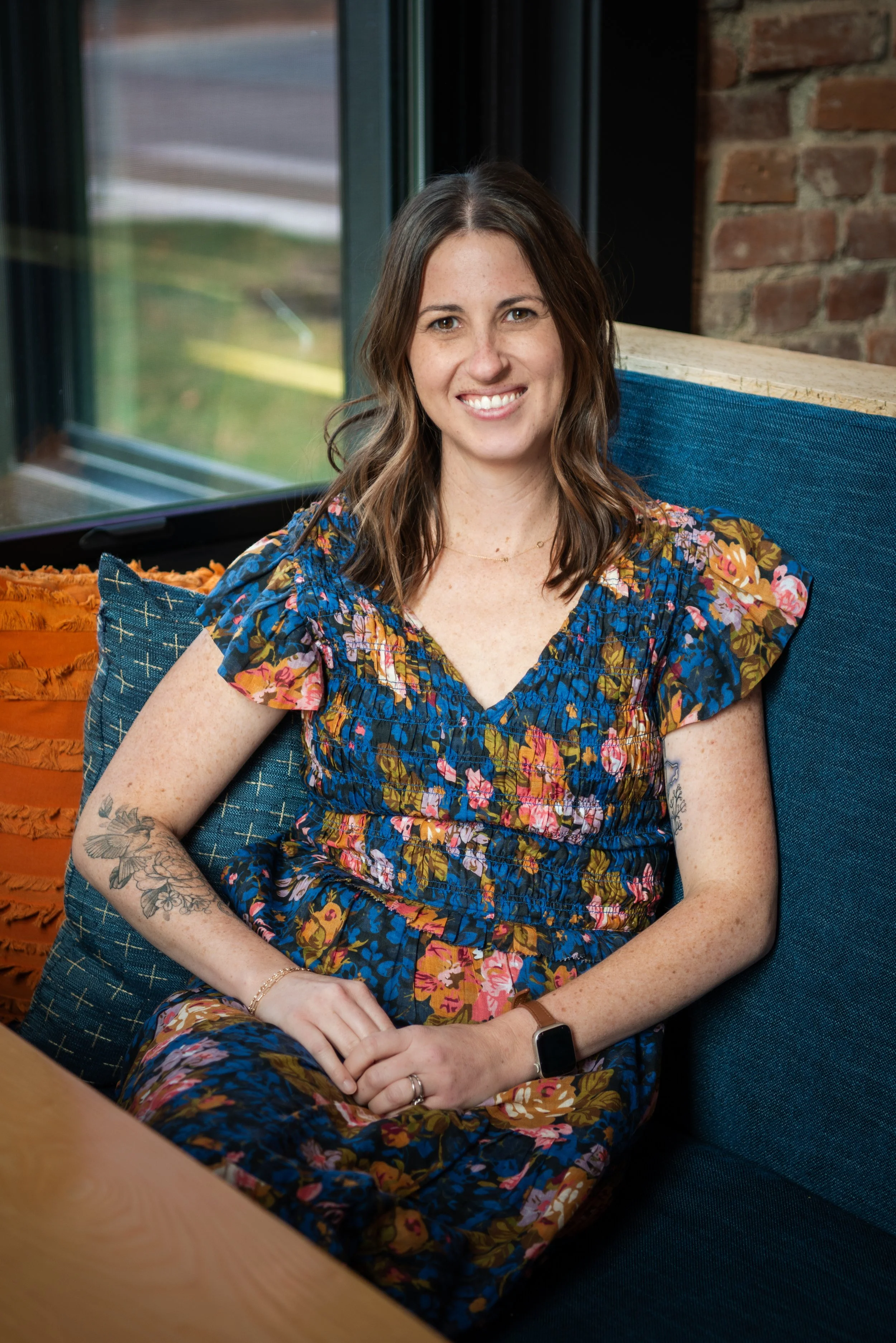 Photo of one of Doula Kelli Blinn's backup doulas Erin