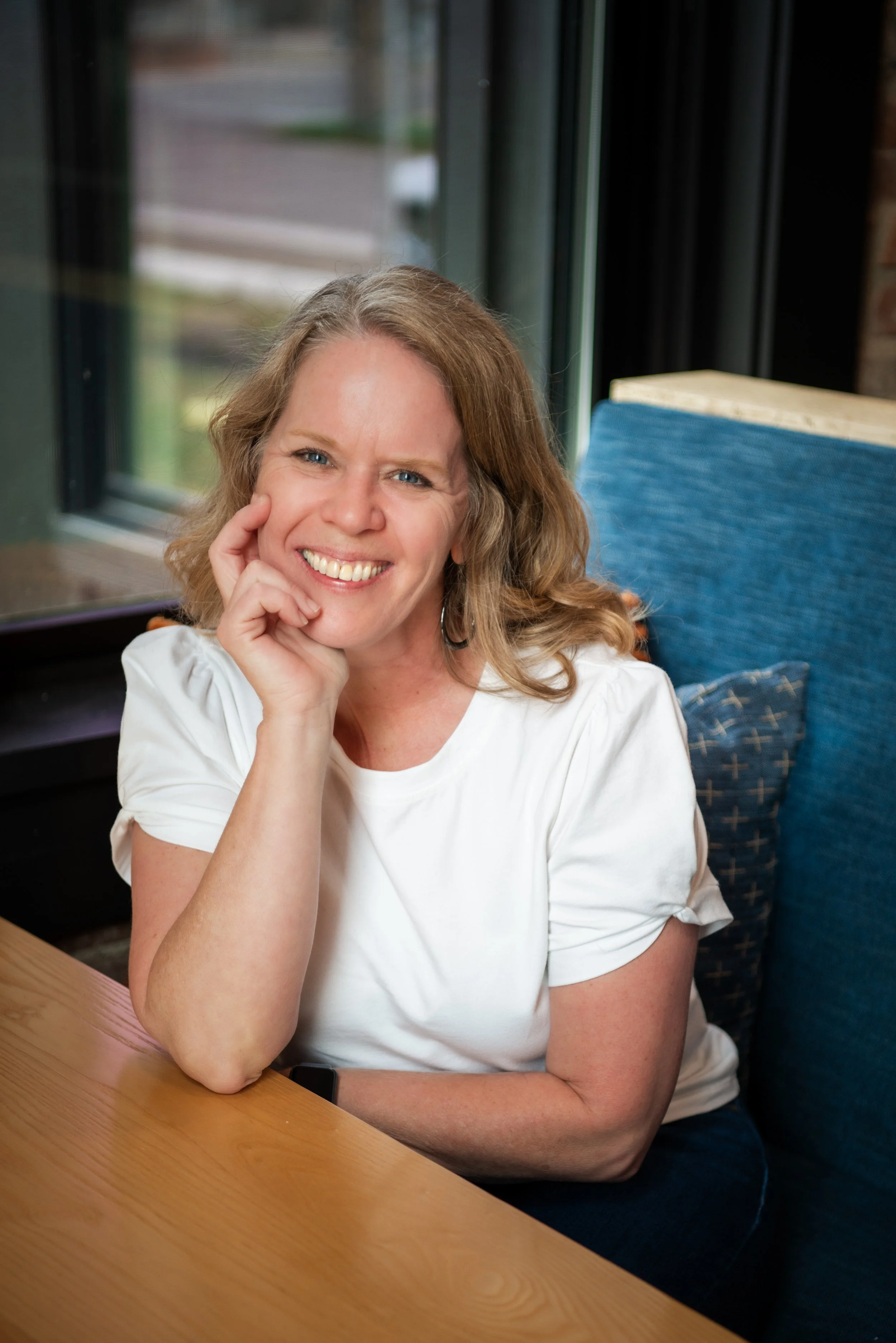 Photo of one of Doula Kelli Blinn's backup doulas Caroline