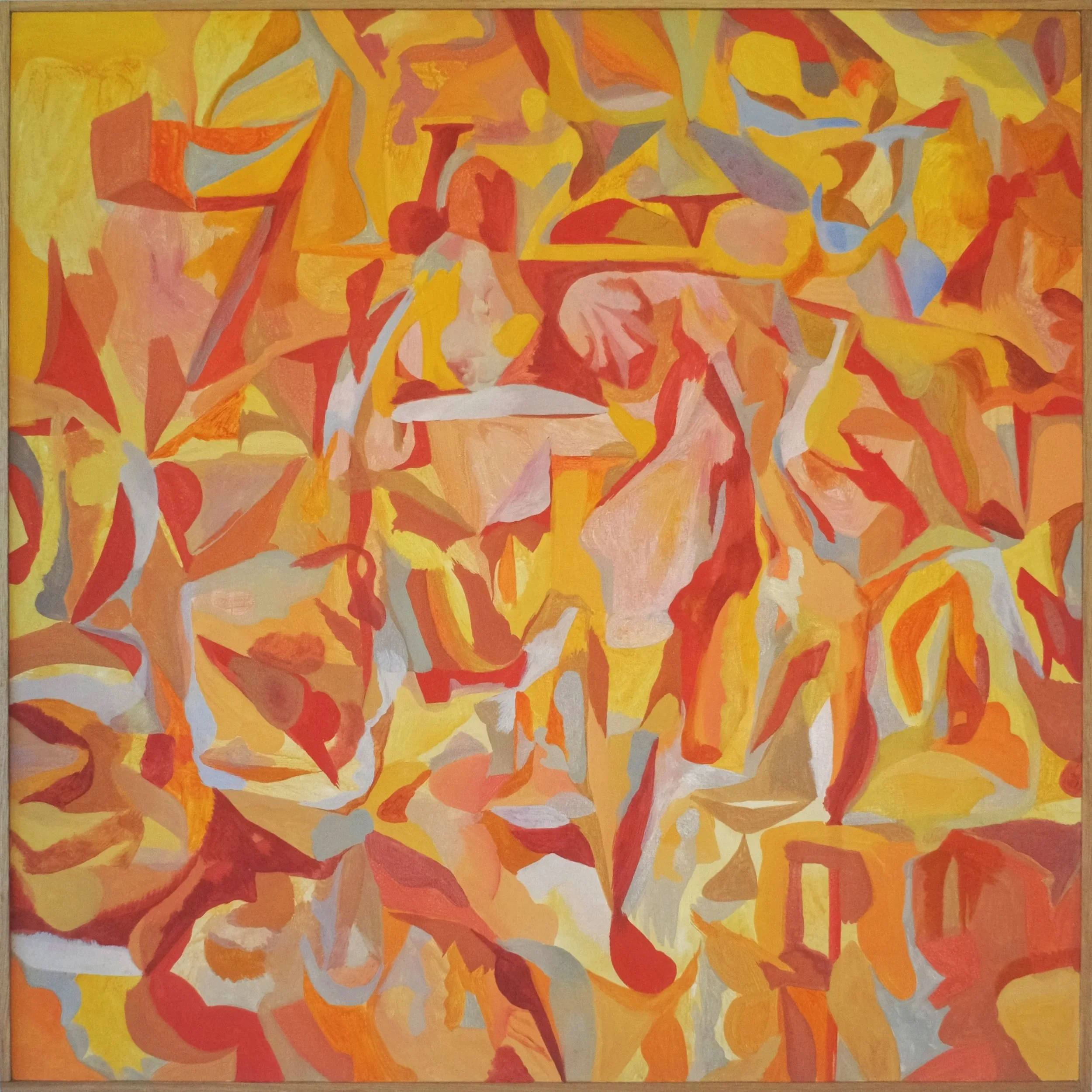   całus turyński  ● 100x100cm ● oil ● sold 