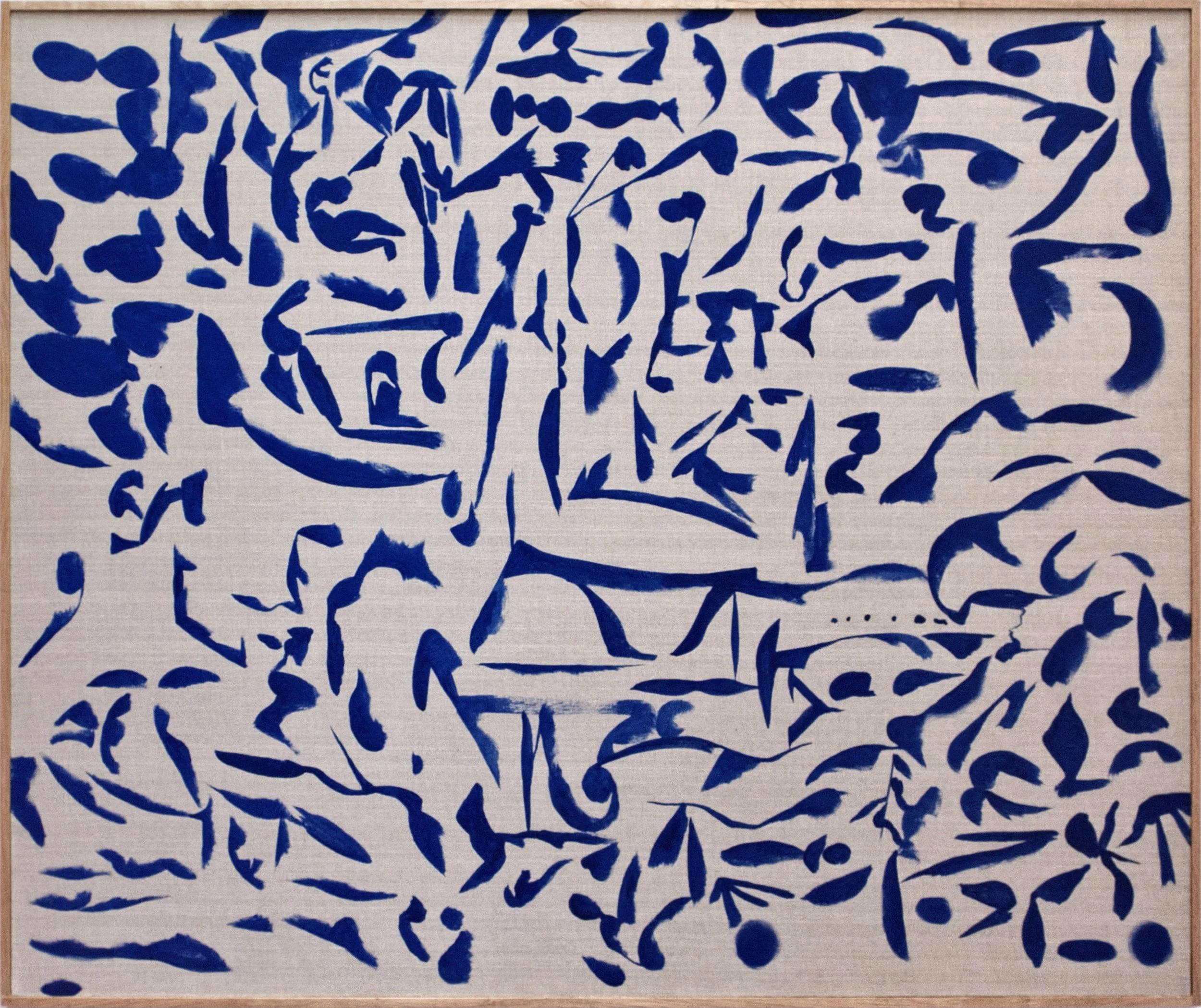  good path in wrong direction● 100x120cm ● tempera ● sold 