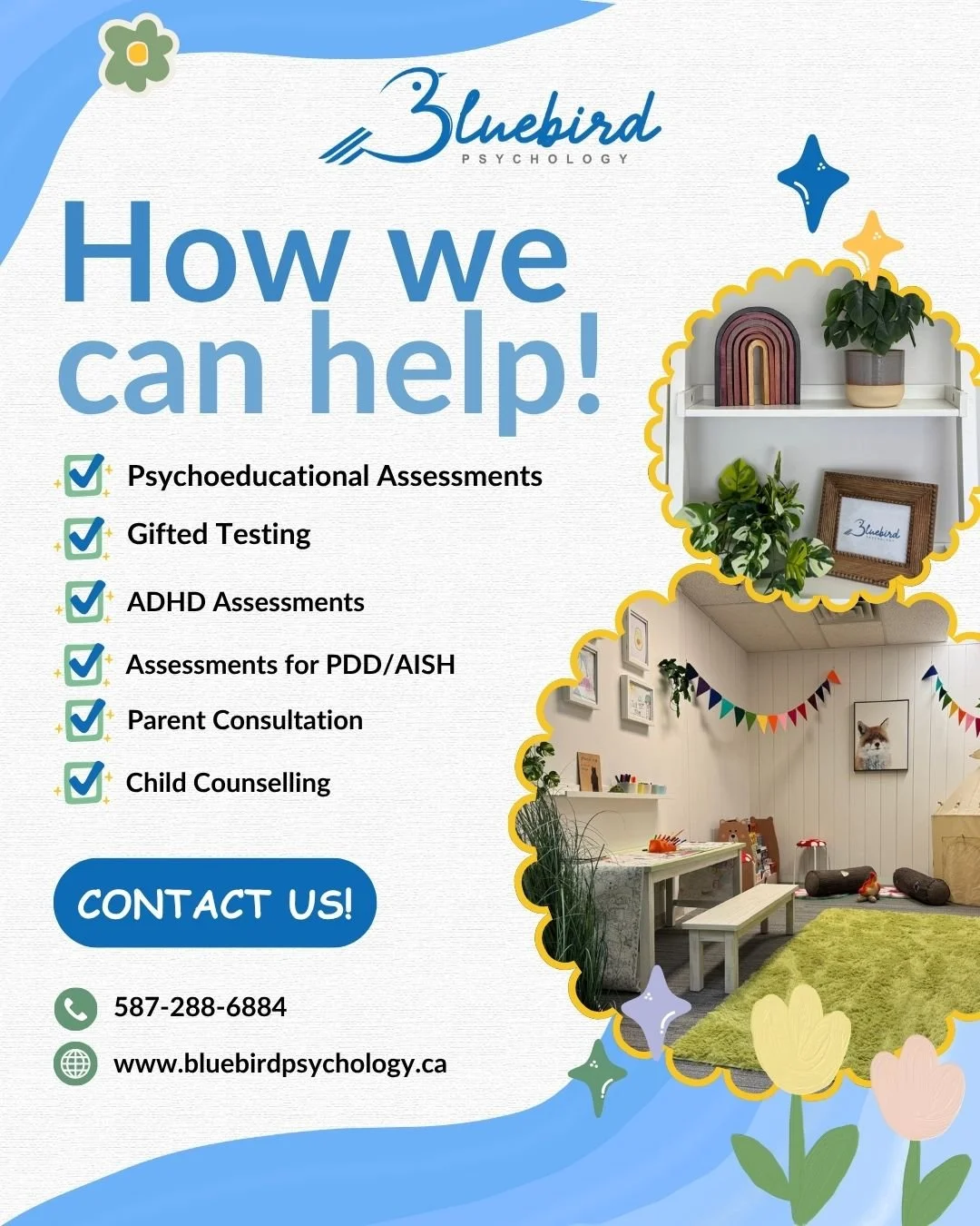 Did you know that we offer a range of services to help support children and families? 
Click on the link in our bio to learn more about how we can work with your child to build skills, boost confidence, and help them reach their full potential! 
#c