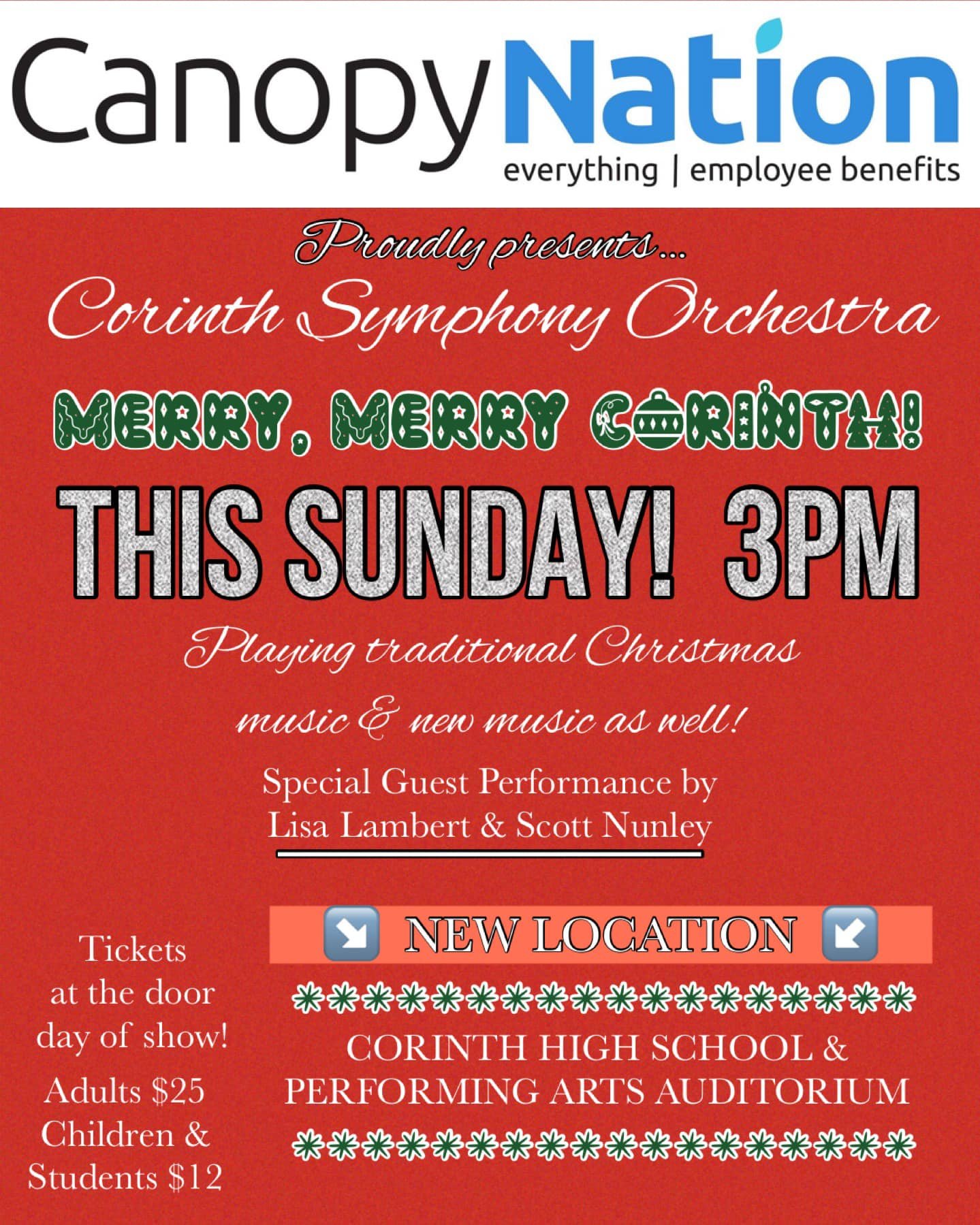 Corinth Symphony Orchestra Christmas