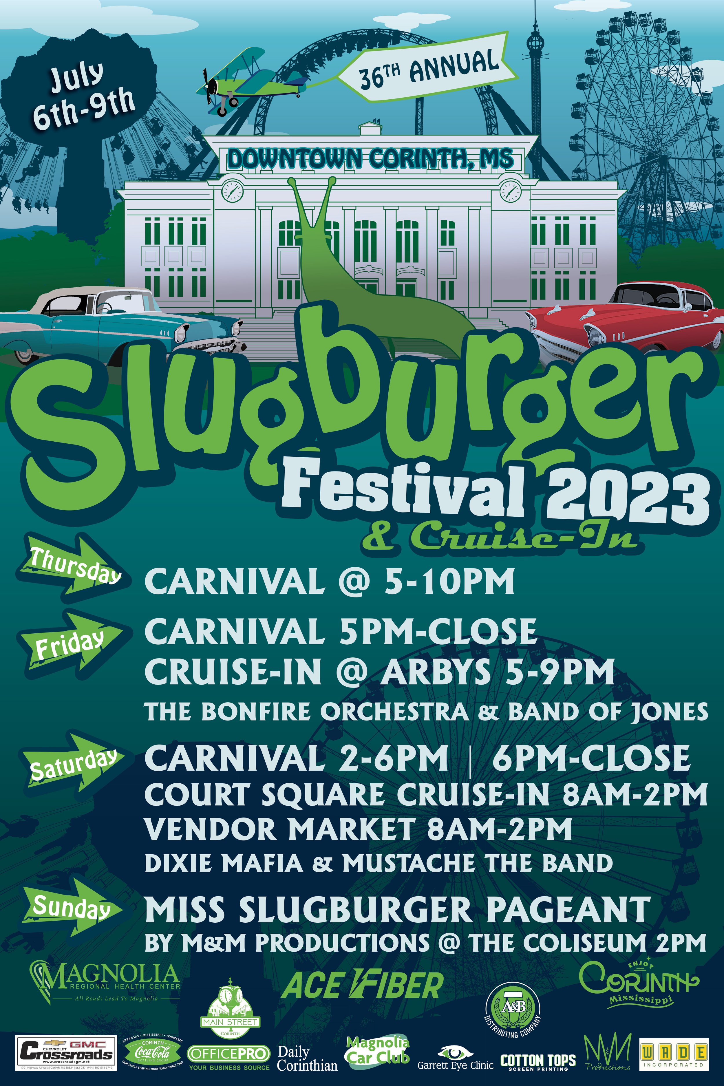 2023 Slugburger Festival Visit Corinth, MS
