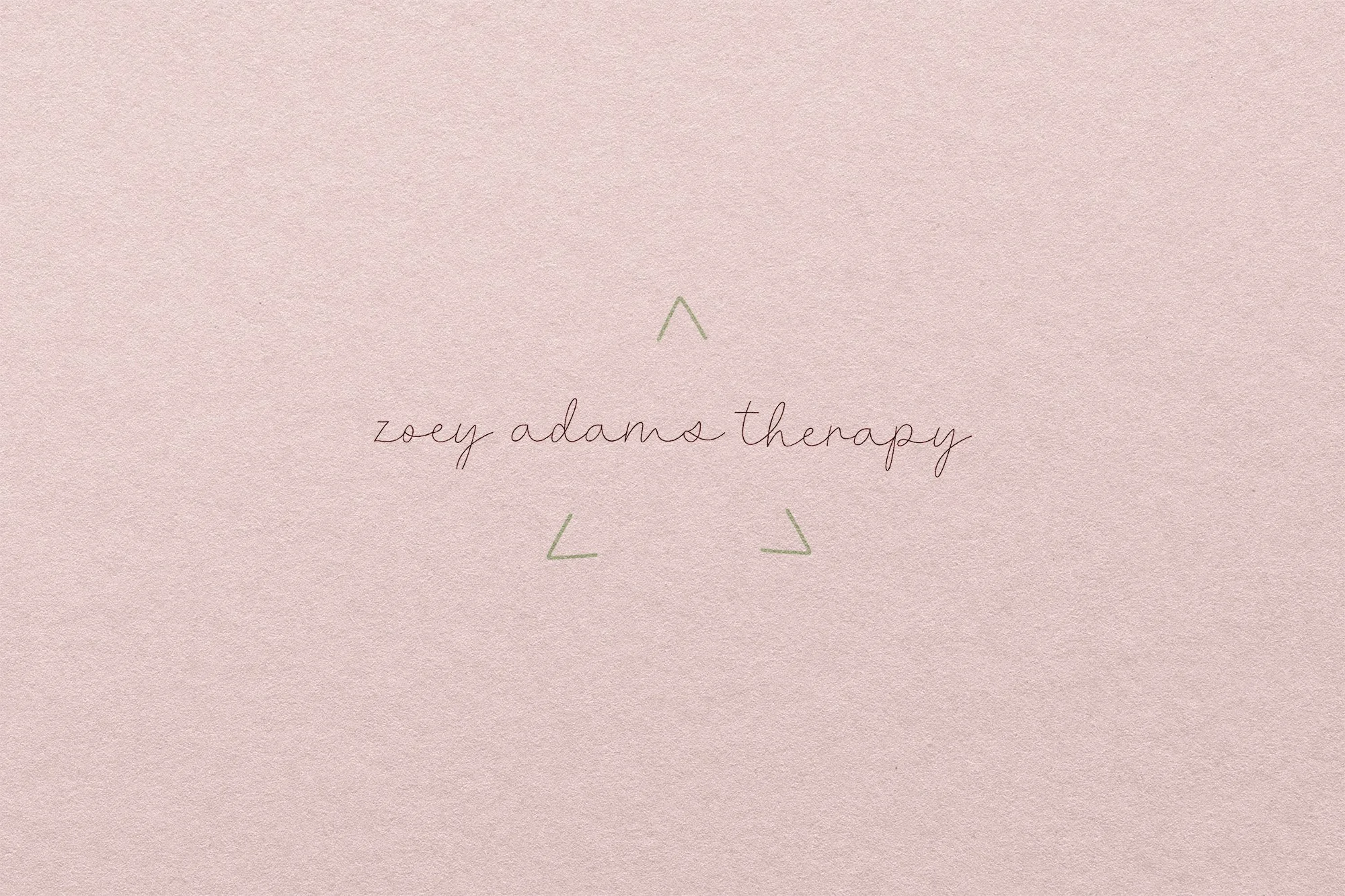 modern triangle therapy logo
