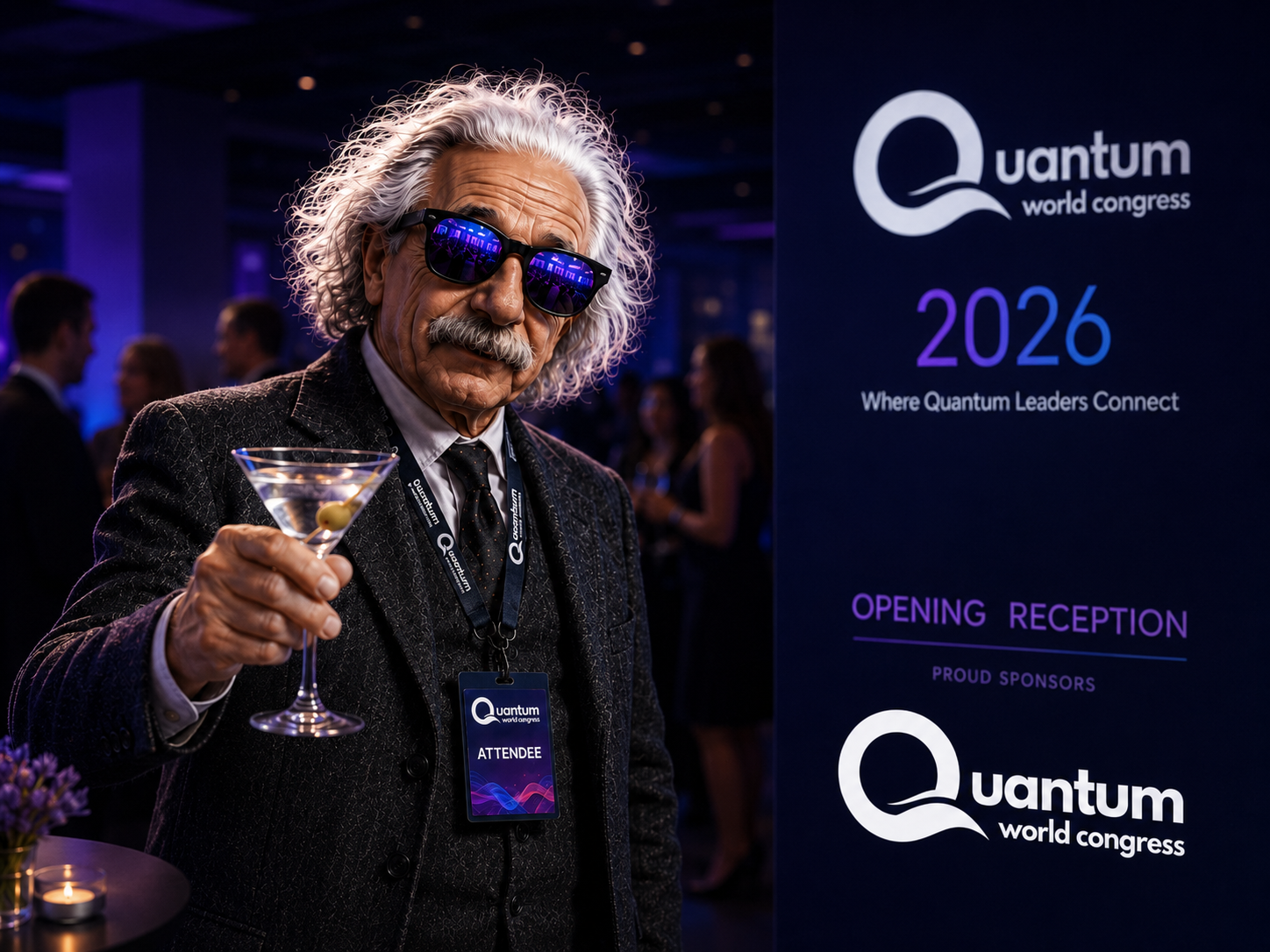 Opening Reception Presenting Sponsor at Quantum World Congress