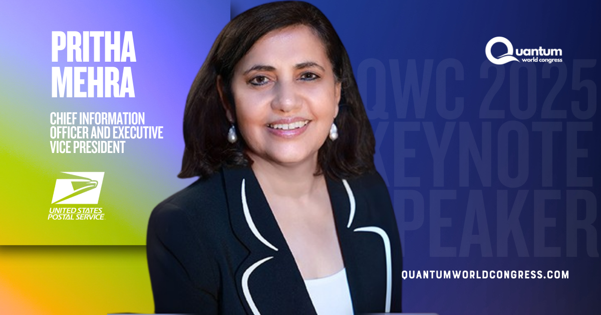 USPS CIO Pritha Mehra to Keynote QWC2025