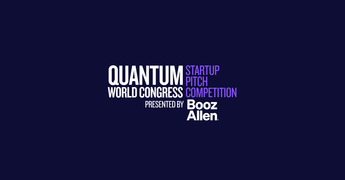 Announcing Booz Allen as Presenting Sponsor of QWC 2025 Startup Pitch Competition