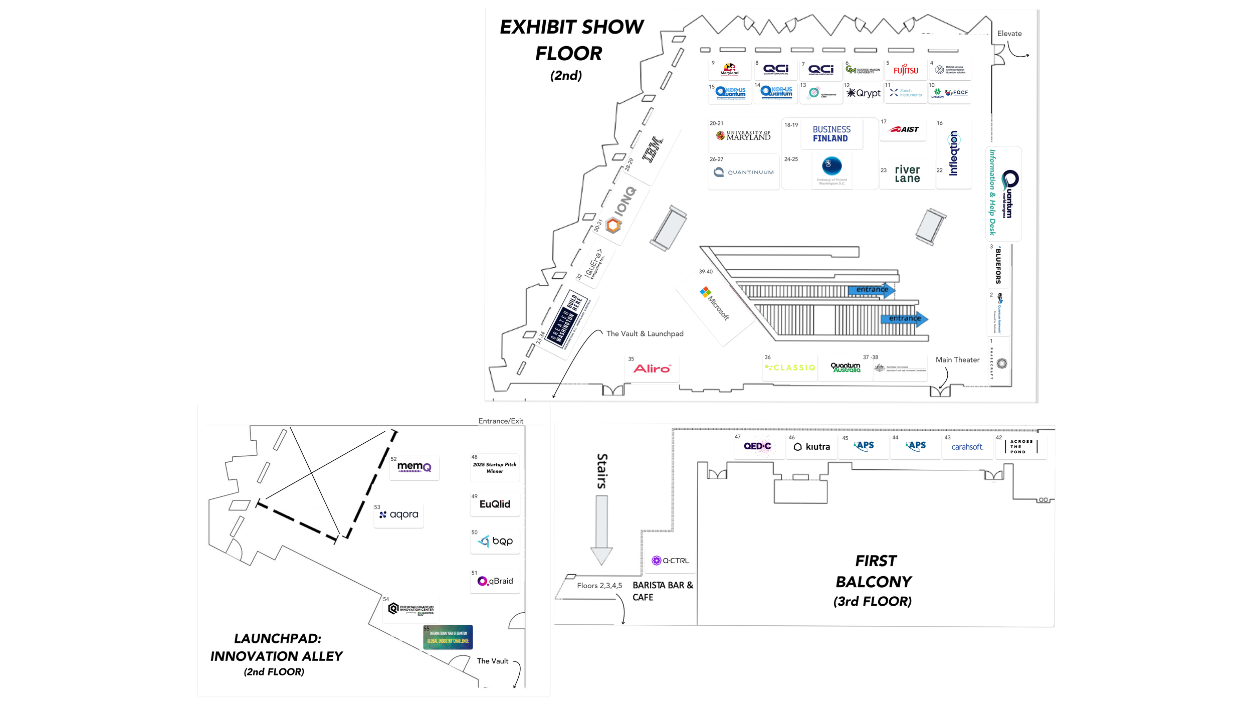 Exhibit Floor & The Launchpad