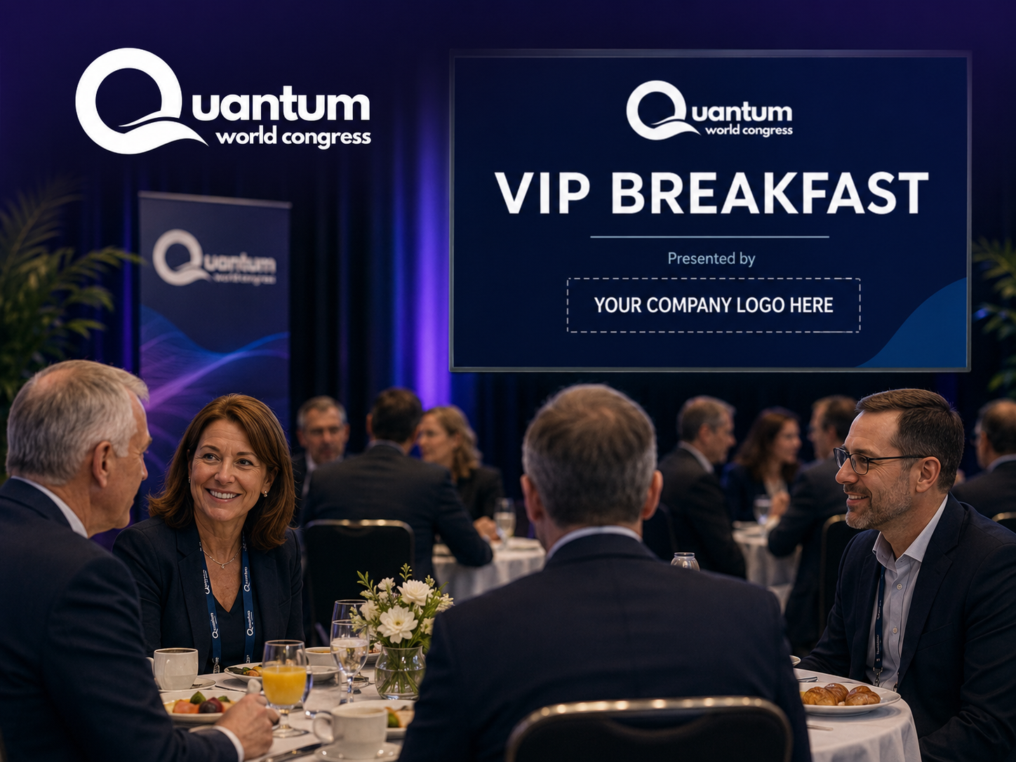 VIP Breakfasts at Quantum World Congress