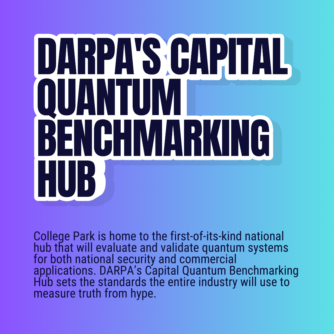 DARPA's Capital Quantum Benchmarking Hub