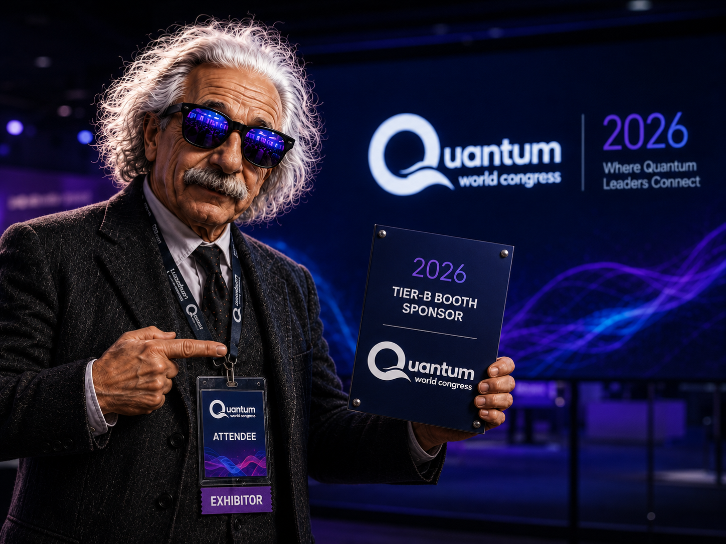 Tier-B Booth at Quantum World Congress