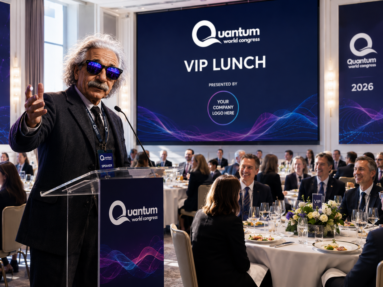 VIP Lunch at Quantum World Congress