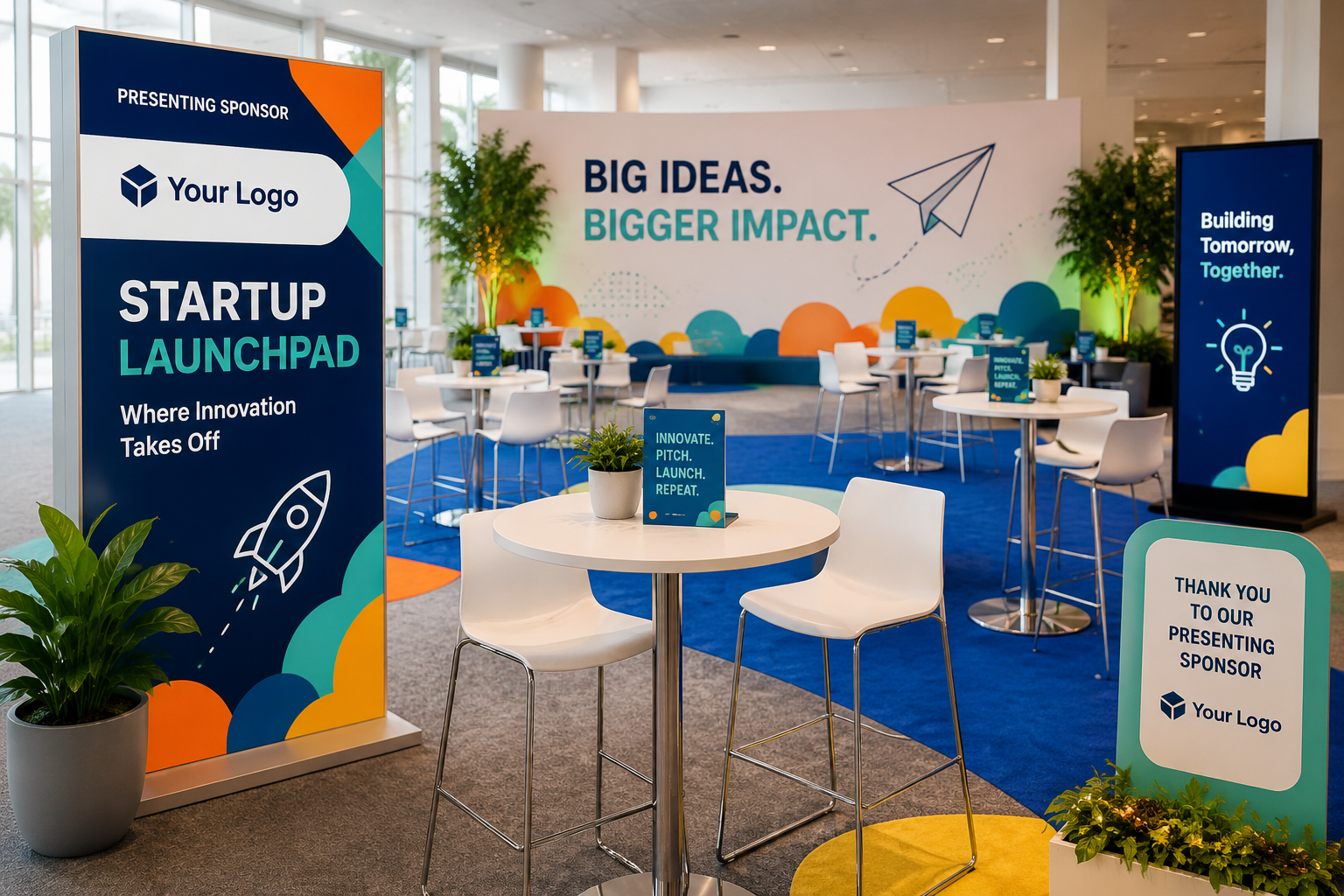 Startup Launchpad Presenting Sponsor at Quantum World Congress