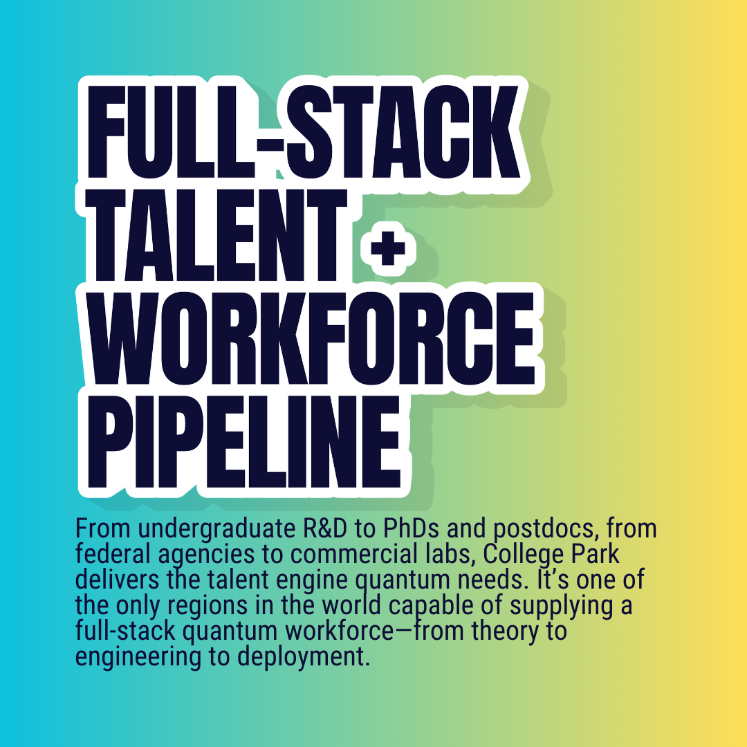 Full-stack talent + workforce pipeline