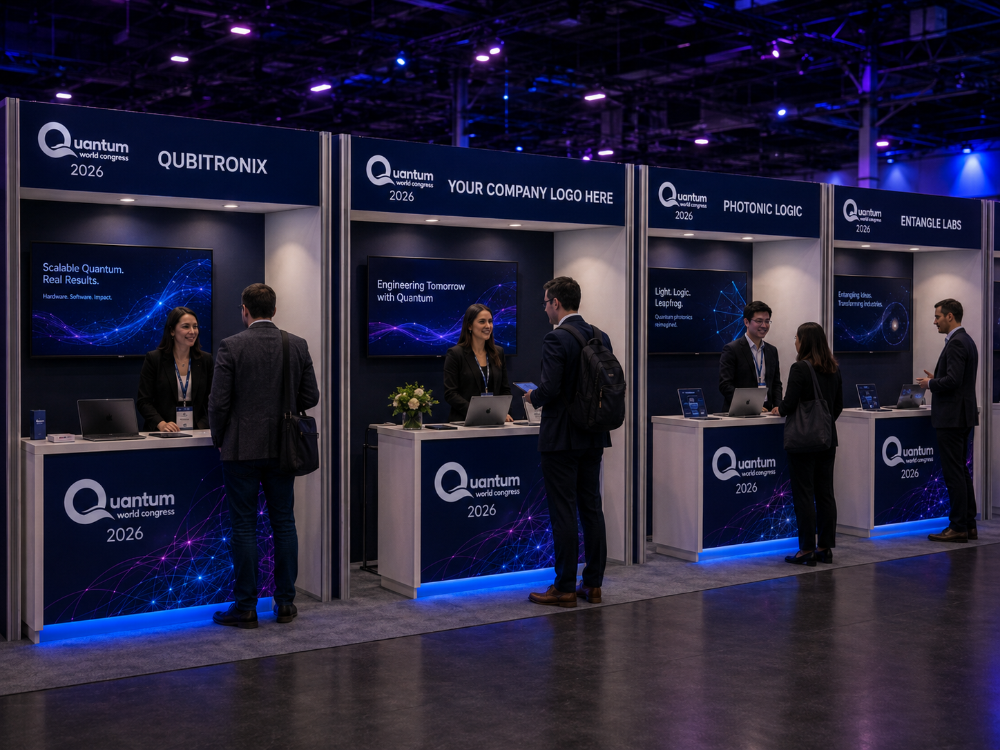 Tier-C Booth at Quantum World Congress