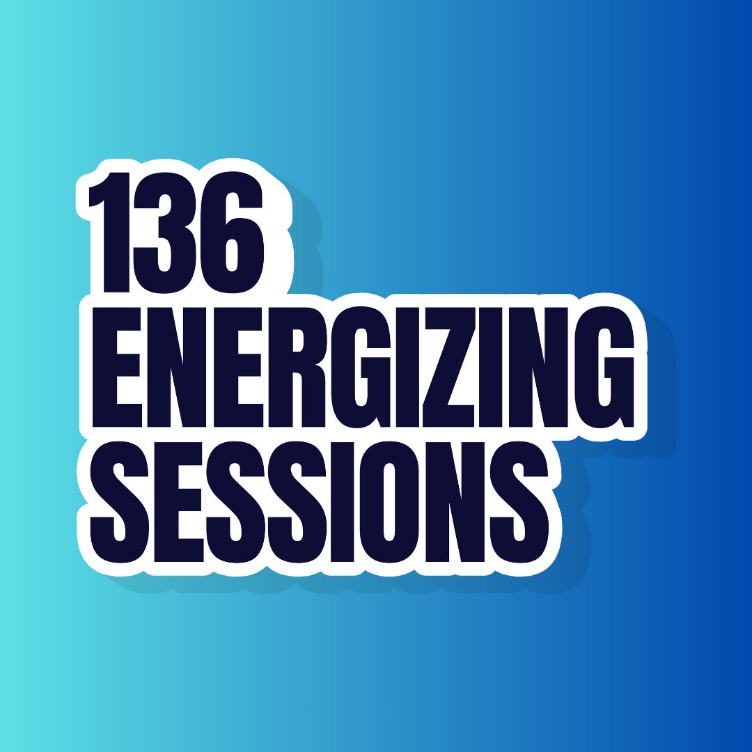 136 energizing sessions