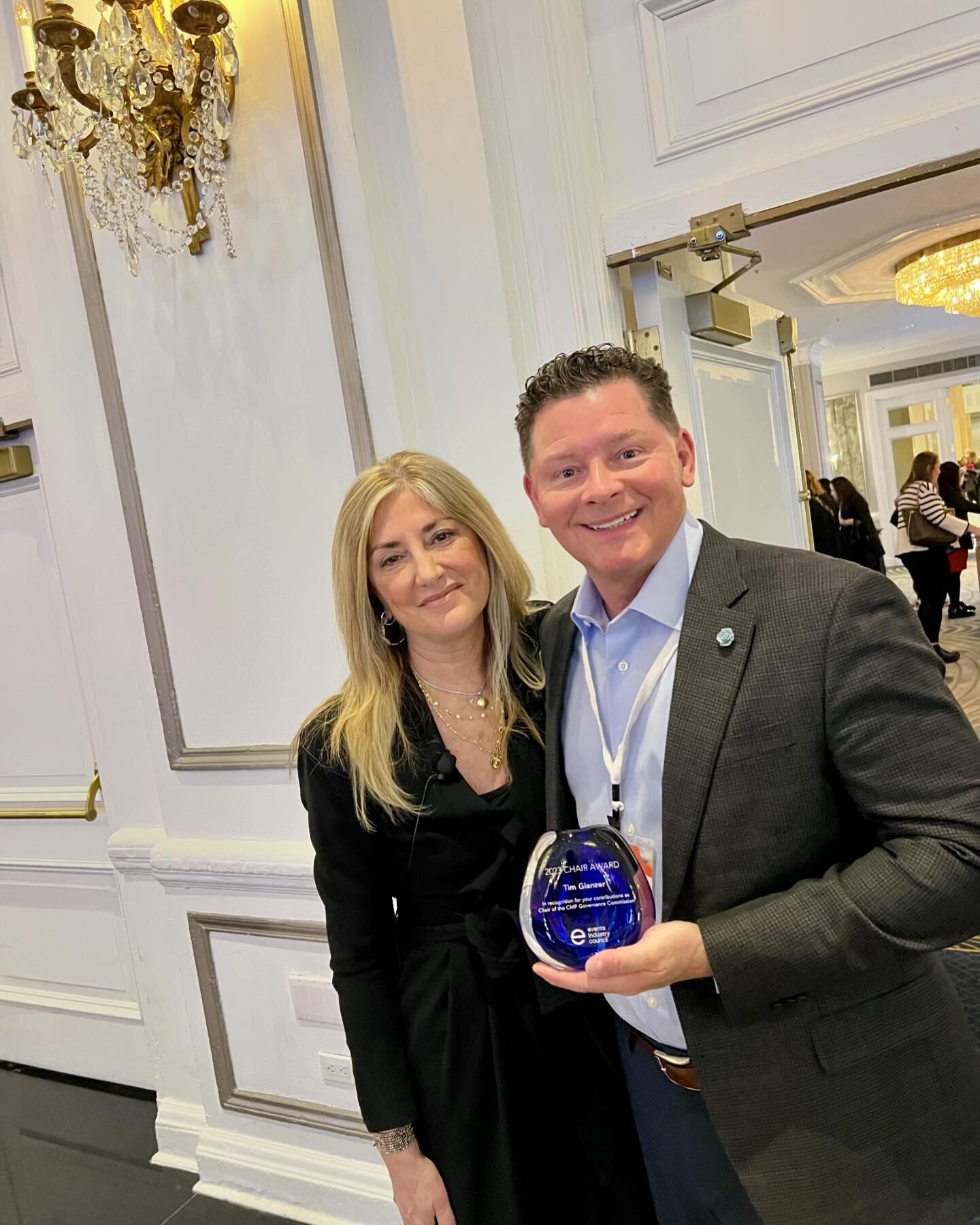 EIC 2023 Chair Award presented to our Chief Elevation Officer and inspiring leader Timothy Glanzer! There is no greater advocate for education, mentorship, and leadership. Thank you for sharing your love and passion for our industry with us every day