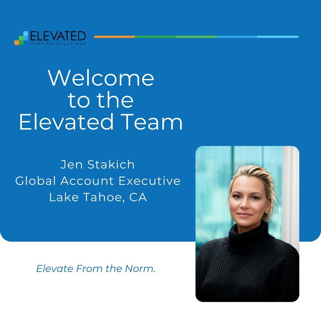 Elevated Meeting Solutions is thrilled to welcome Jen Stakich to the Elevated family!

Stakich is a logistical ninja in the hospitality industry with a career spanning more than two decades, marked by her expertise in global event management and culi