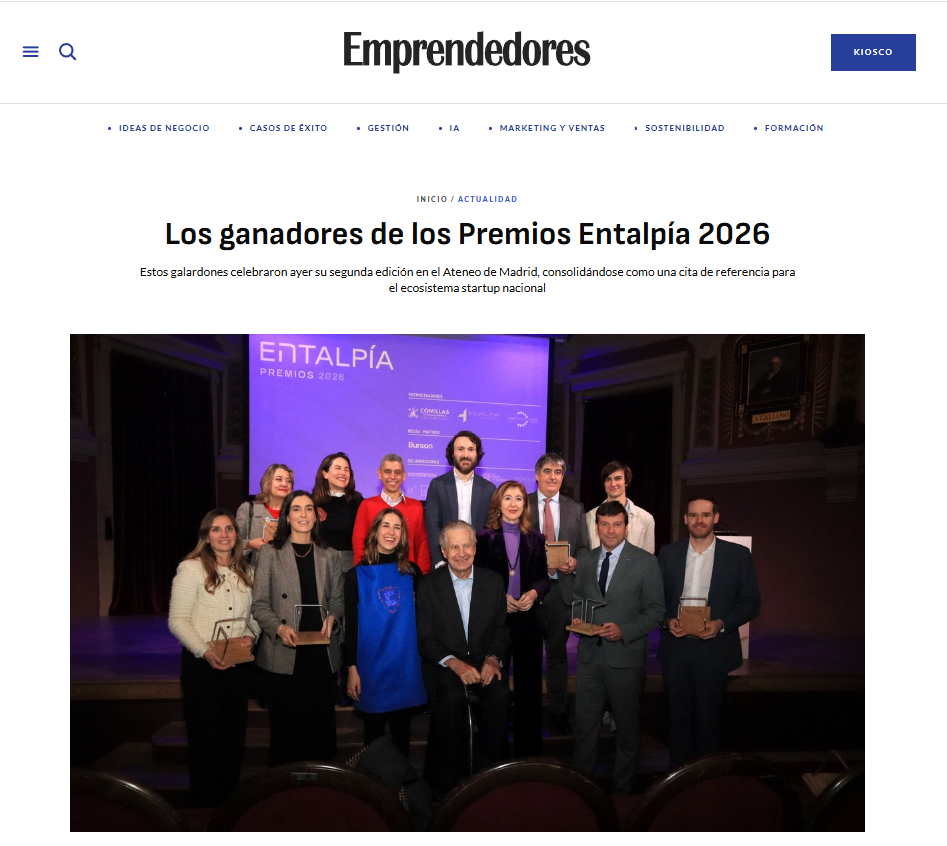 Los ganadores de los Premios Entalpía 2026