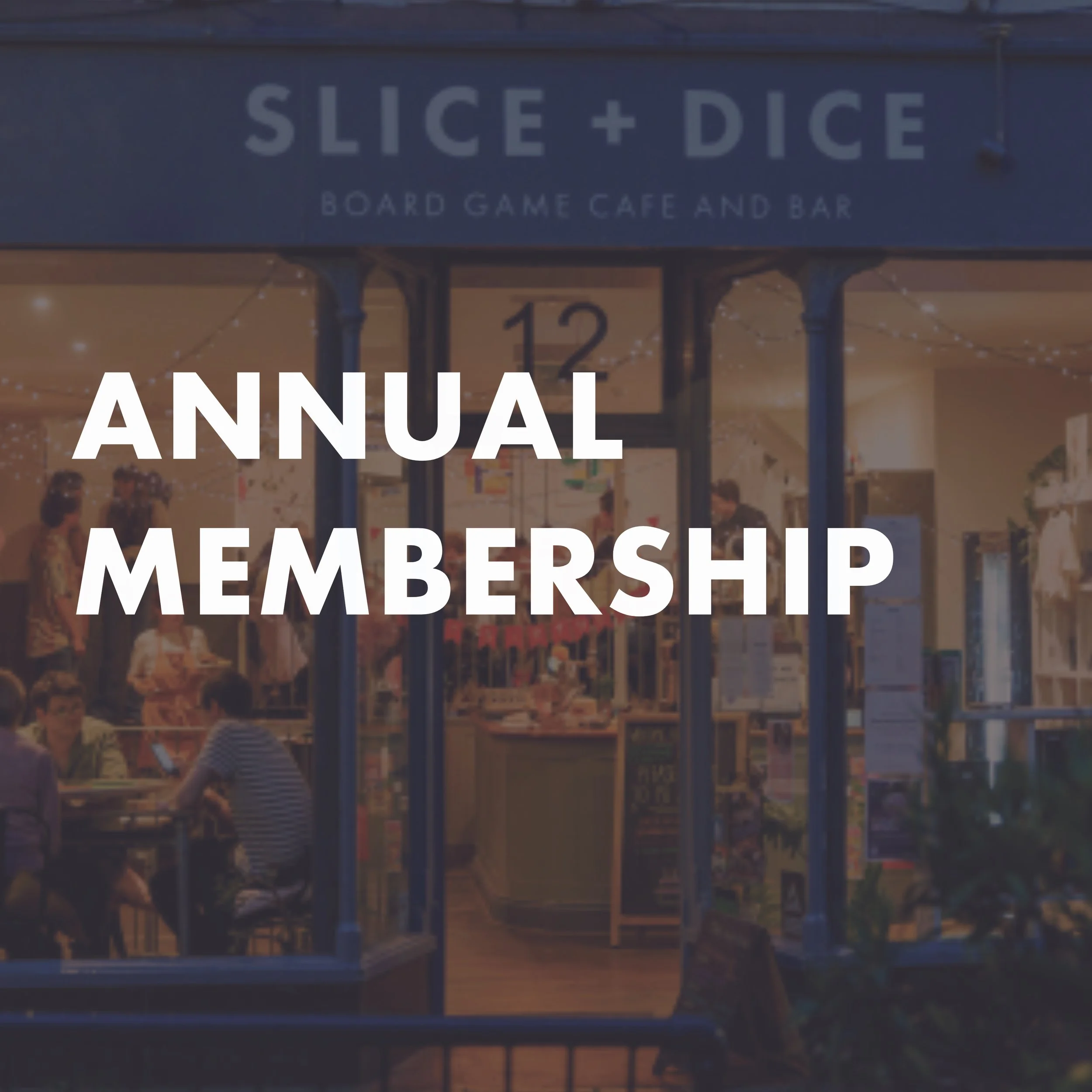 Slice + Dice Annual Membership