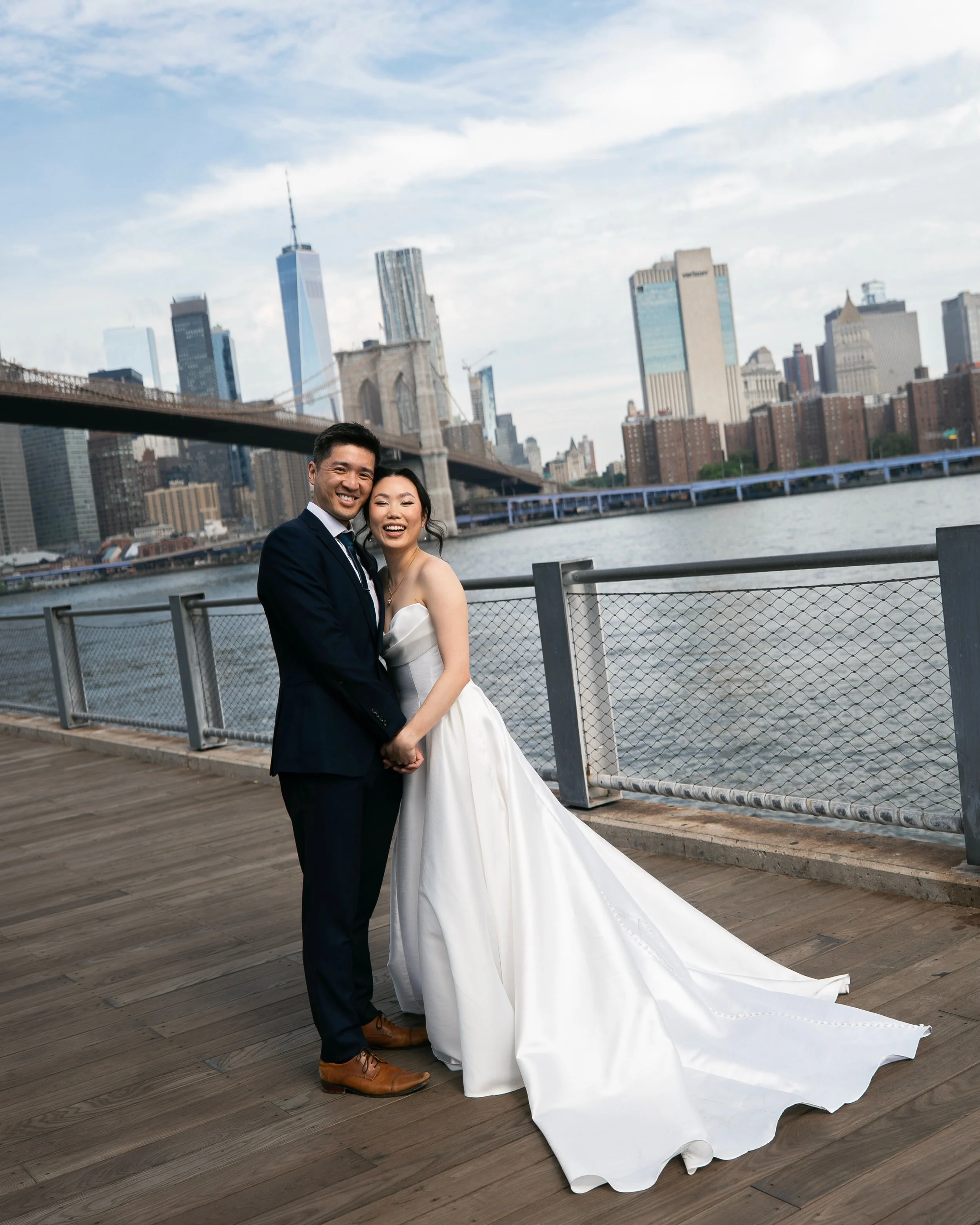 seven years ago, mary &amp; jason found themselves in the same intern class as surgery residents. during covid, they held an intimate wedding ceremony with just their families. to finally commemorate their marriage, leaving new york, and now living l