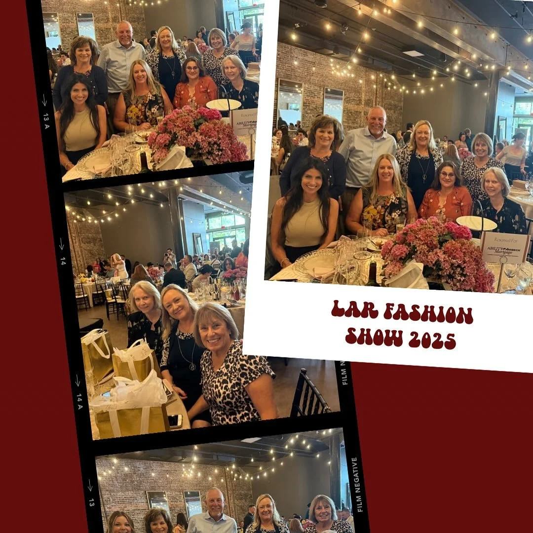 An afternoon of style, familiar faces, and good times at the LAR Fashion Show! Even better, it's all for a great cause-giving back to our community!✨👠
