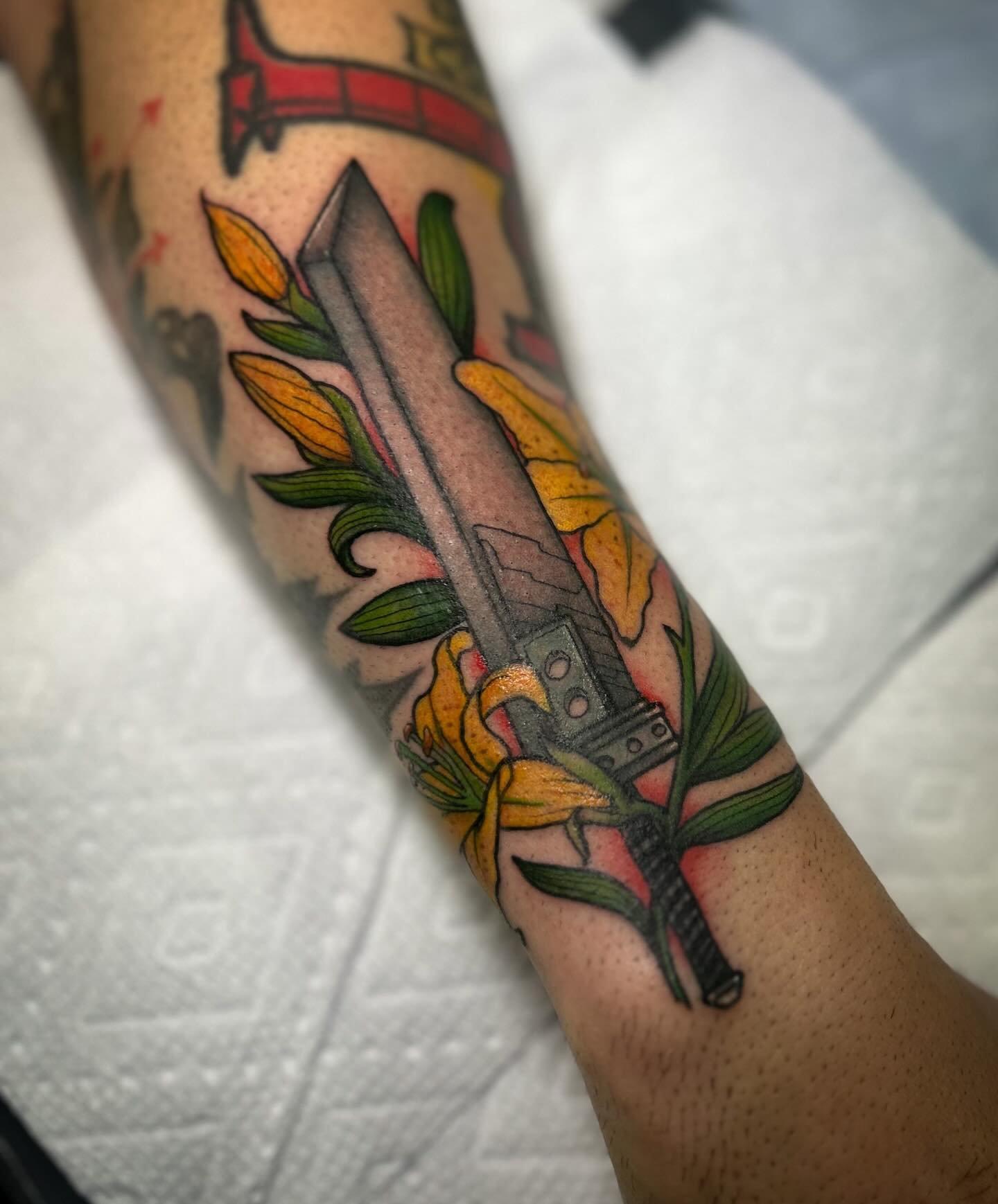 Buster sword for Virgil from Final Fantasy VII, one of my favorite games. Let’s do all the nerdy tattoos. I’ve got plenty of time for ya, just reach out and let’s design something for ya.
#denvertattoo #denvertattooartist #boulder