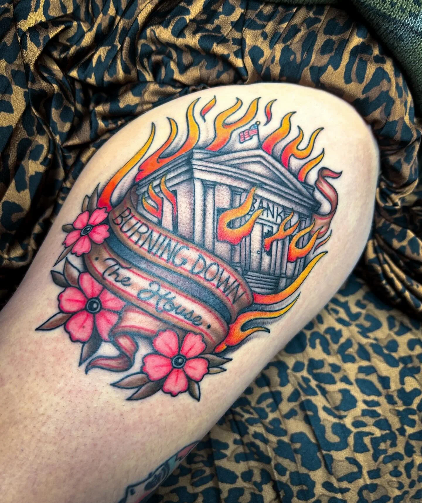 I AM OFFERING 20% OF MY PROCEEDS TO CHARITY - For any political messaging tattoo to an agreed upon organization. Things feel pretty bad right now. Although this is, unfortunately, not surprising - it is still tragic and heartbreaking. I want us to re