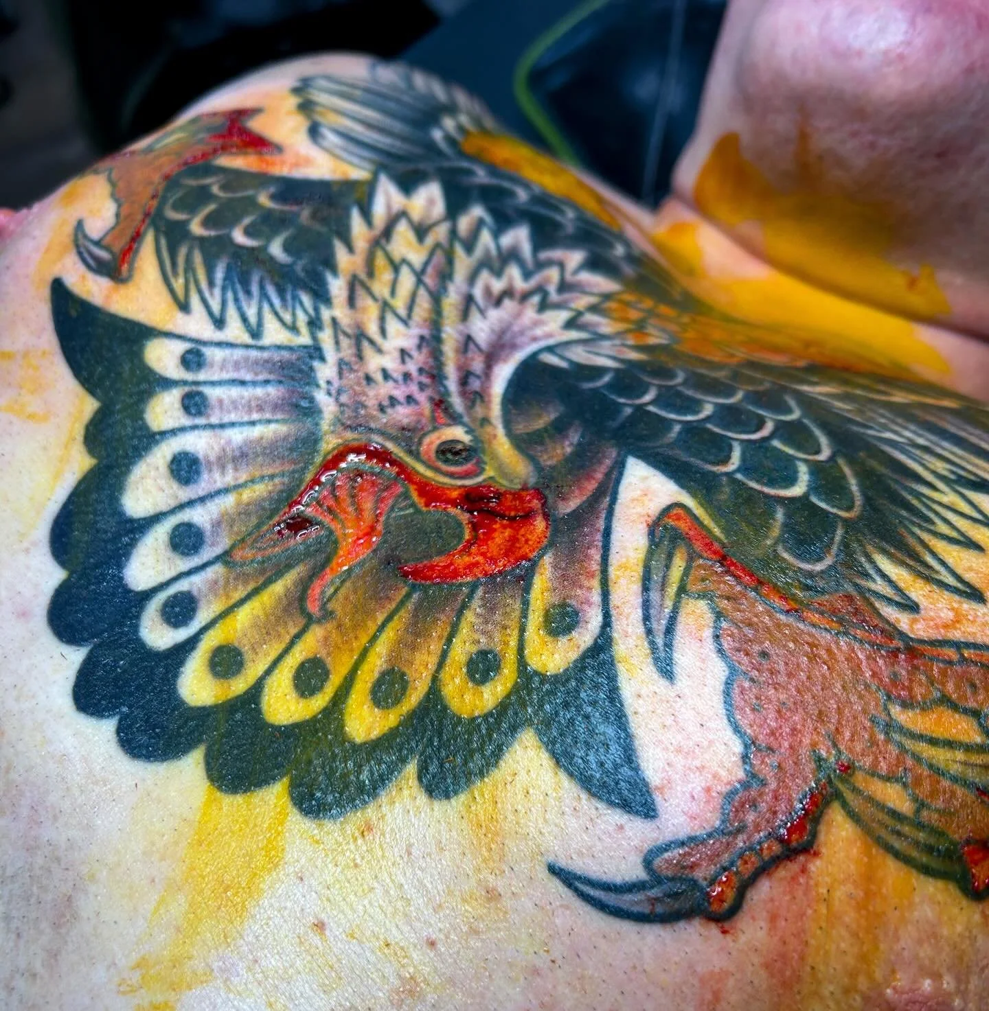 I&rsquo;ll show you a good time ✌️ Open for free consults, appointments or by chance. Reach out 🖤

#denvertattoo #traditionaltatoo #coloradotattooartist #bouldertattoo #eagletattoo