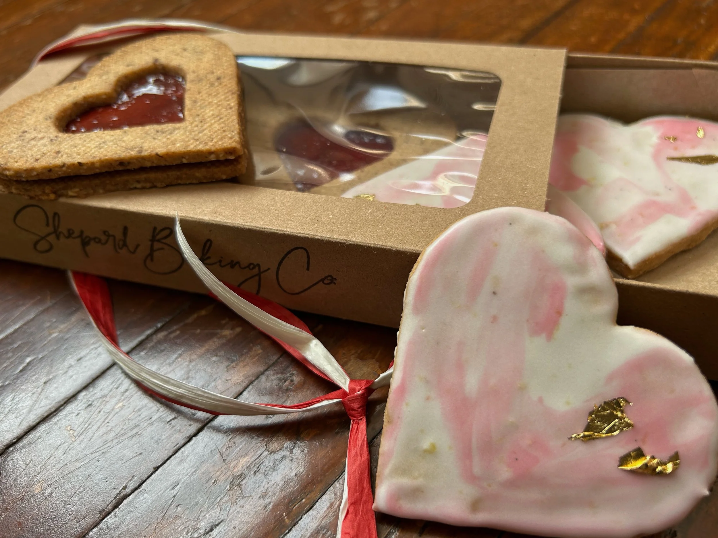 Valentine's Assorted Cookie Box